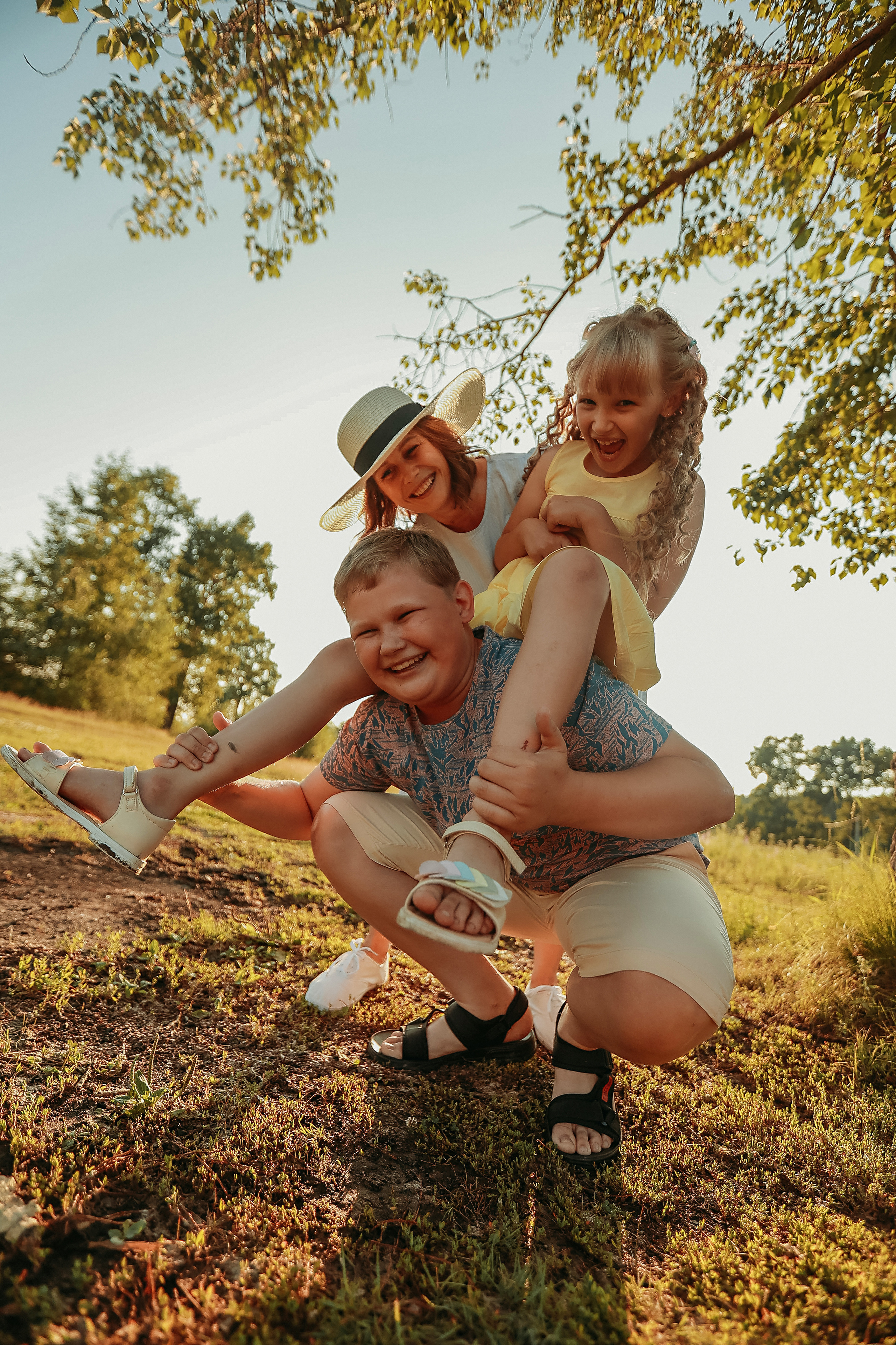 Лето. Семейный фотограф Тюмень, фотограф на роды Салмина Мария