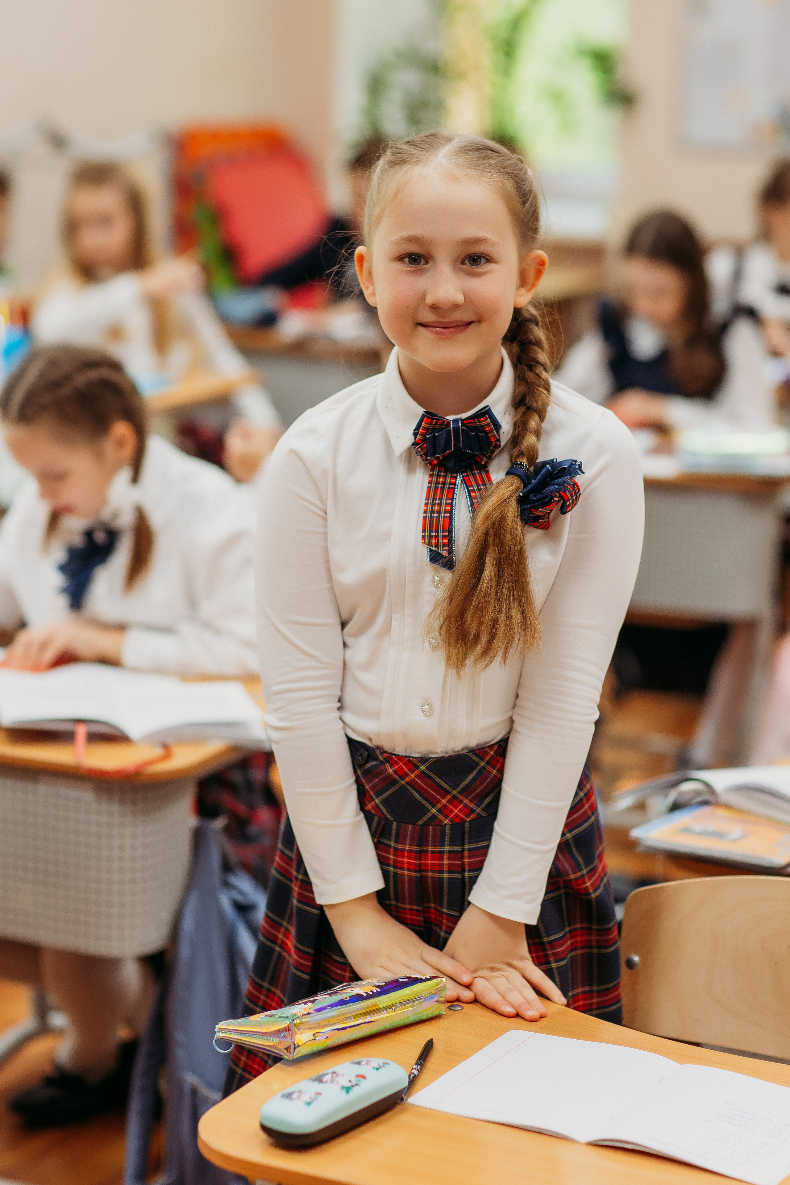 Школа 2 класс. Семейный фотограф Тюмень, фотограф на роды Салмина Мария