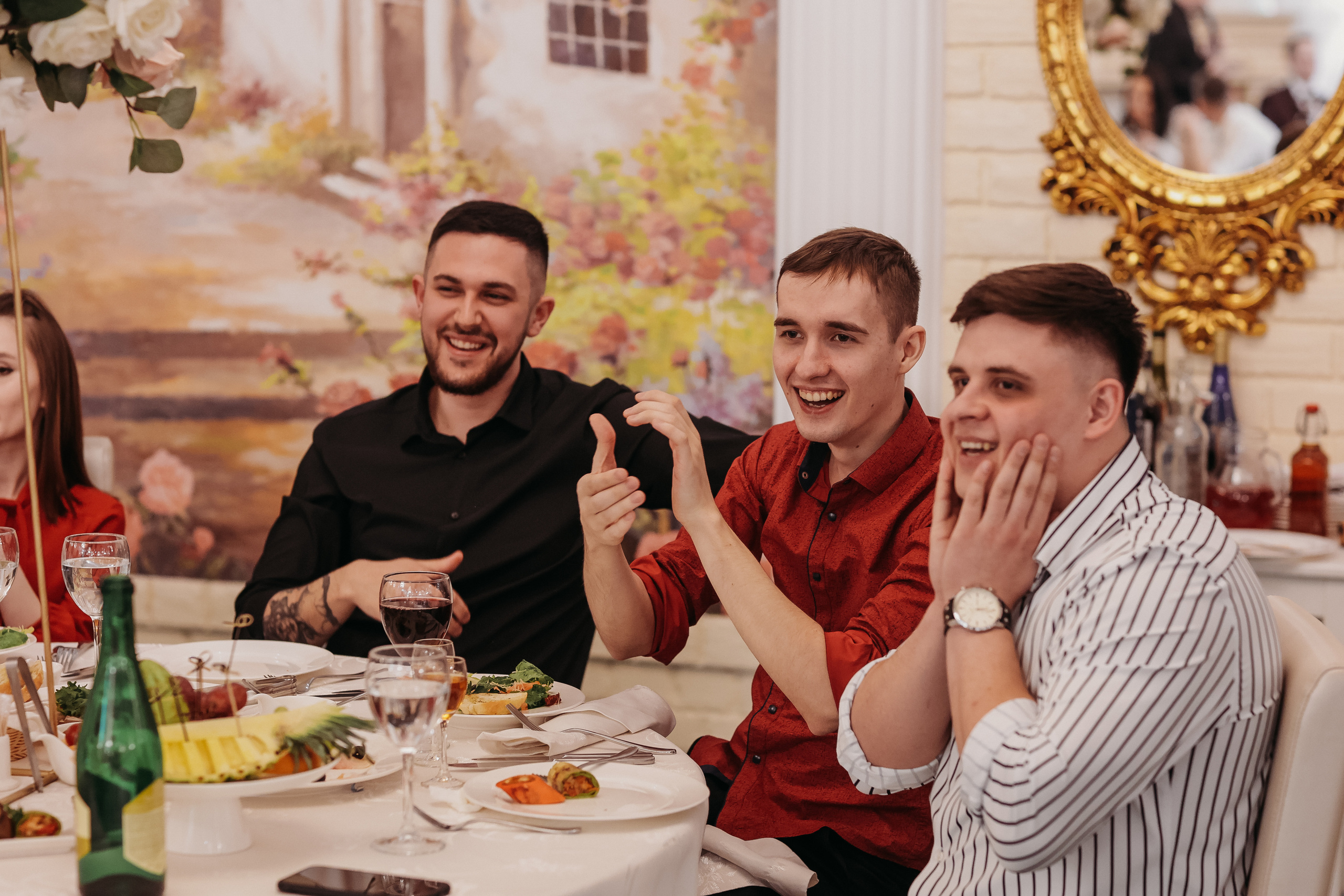 Банкет. Семейный фотограф Тюмень, фотограф на роды Салмина Мария