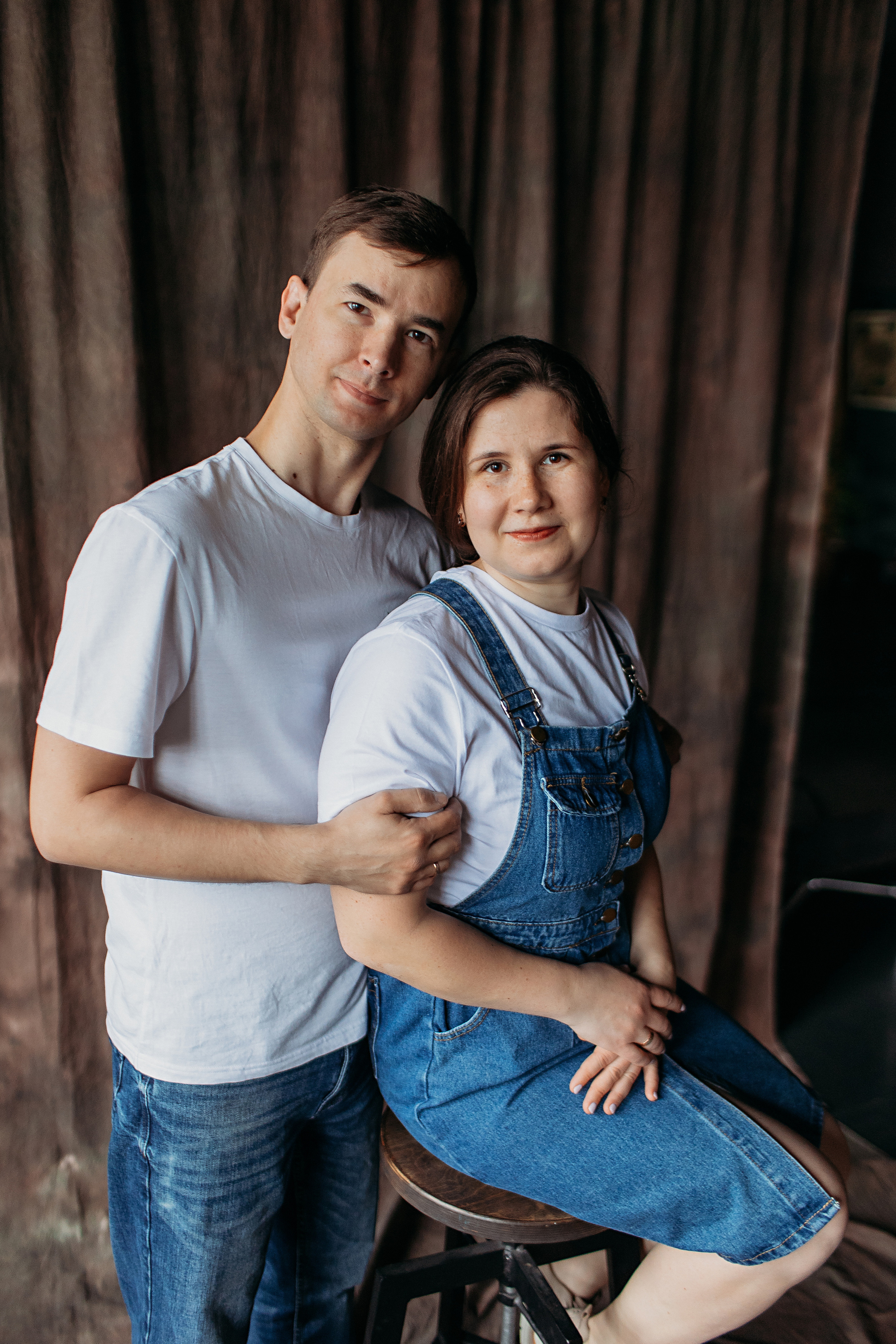 Лофт пространство Наше место. Семейный фотограф Тюмень, фотограф на роды Салмина Мария