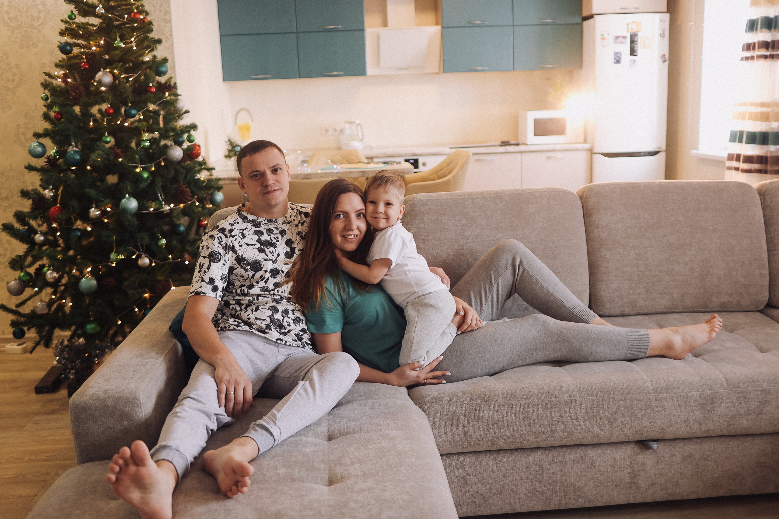 Новогодняя. Семейный фотограф Тюмень, фотограф на роды Салмина Мария