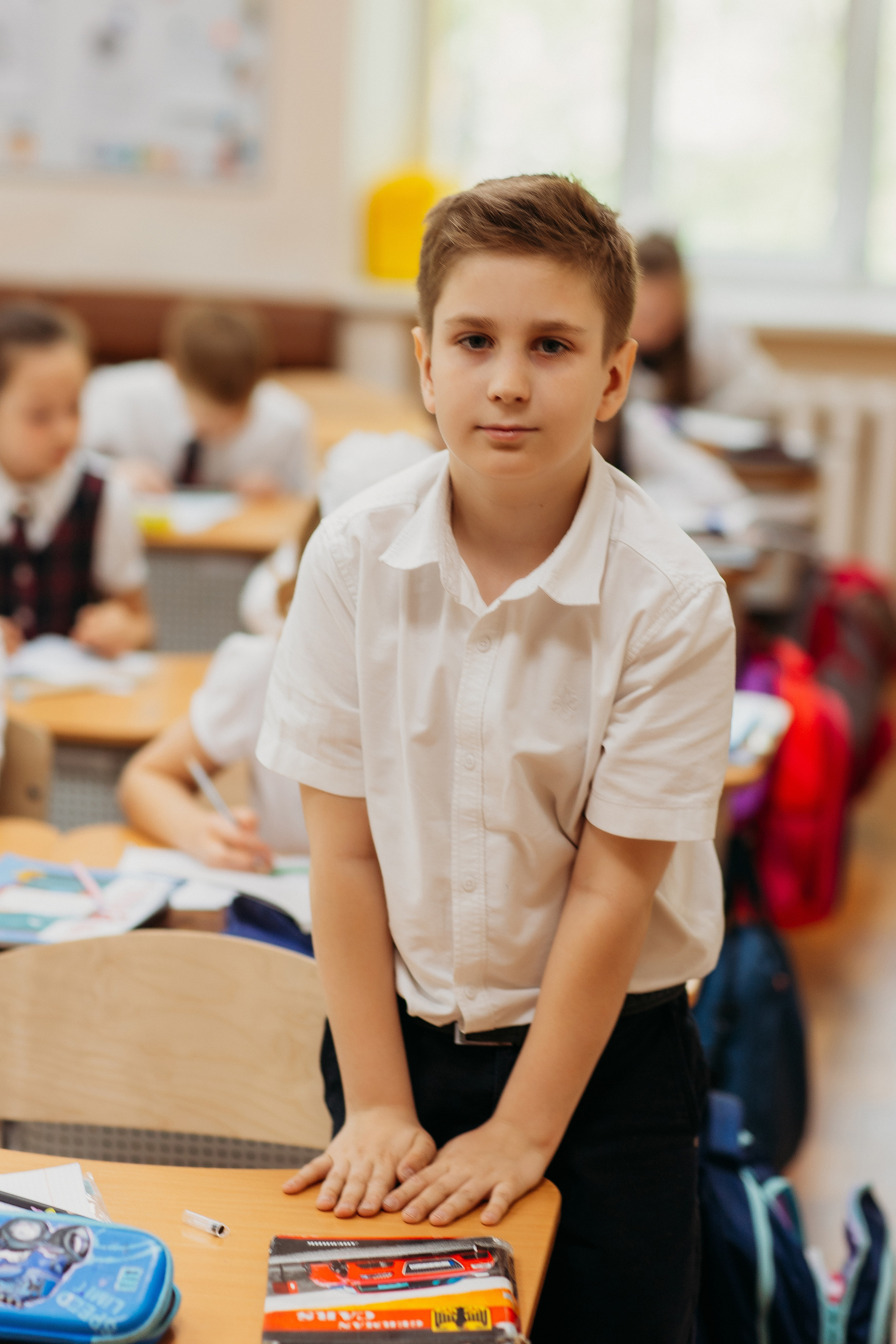 Школа 2 класс. Семейный фотограф Тюмень, фотограф на роды Салмина Мария