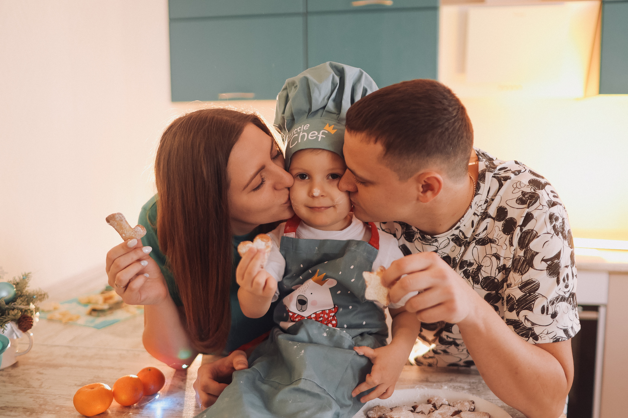 Новогодняя. Семейный фотограф Тюмень, фотограф на роды Салмина Мария