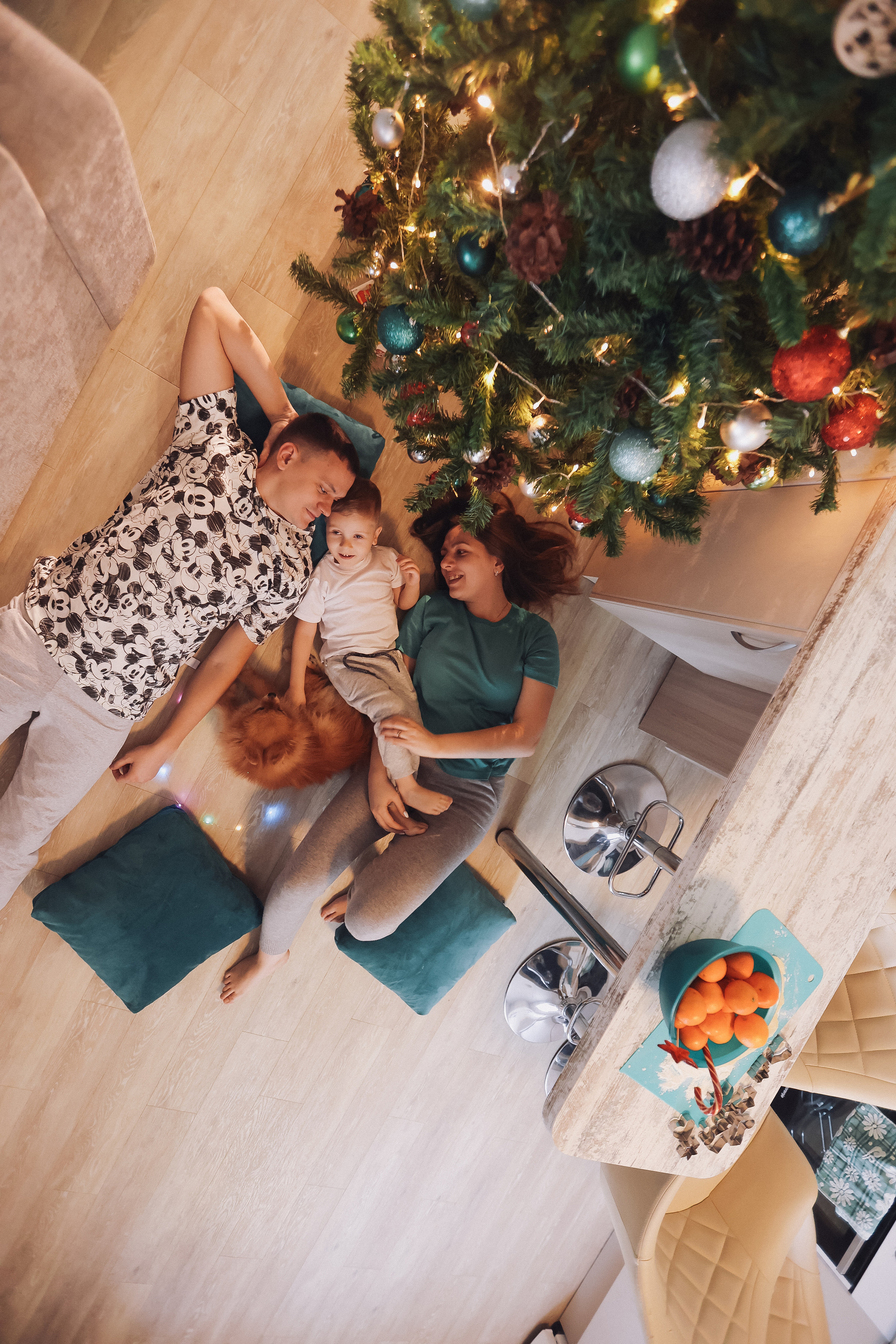 Новогодняя. Семейный фотограф Тюмень, фотограф на роды Салмина Мария