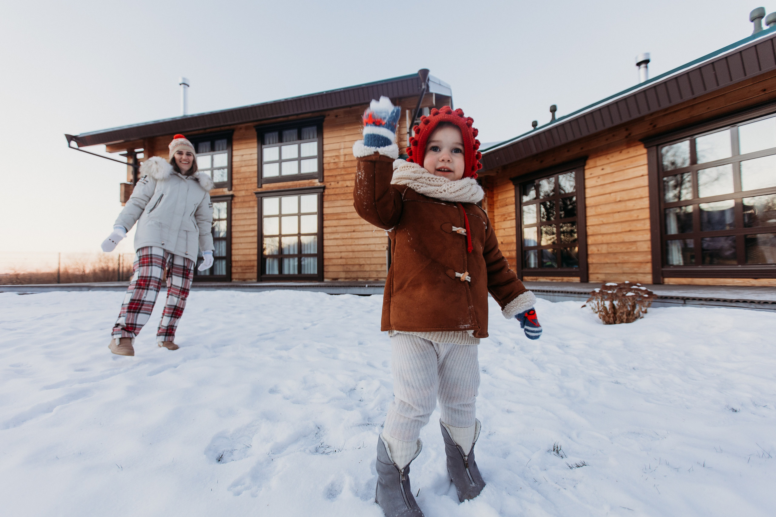 Тёплый новый год. Семейный фотограф Тюмень, фотограф на роды Салмина Мария