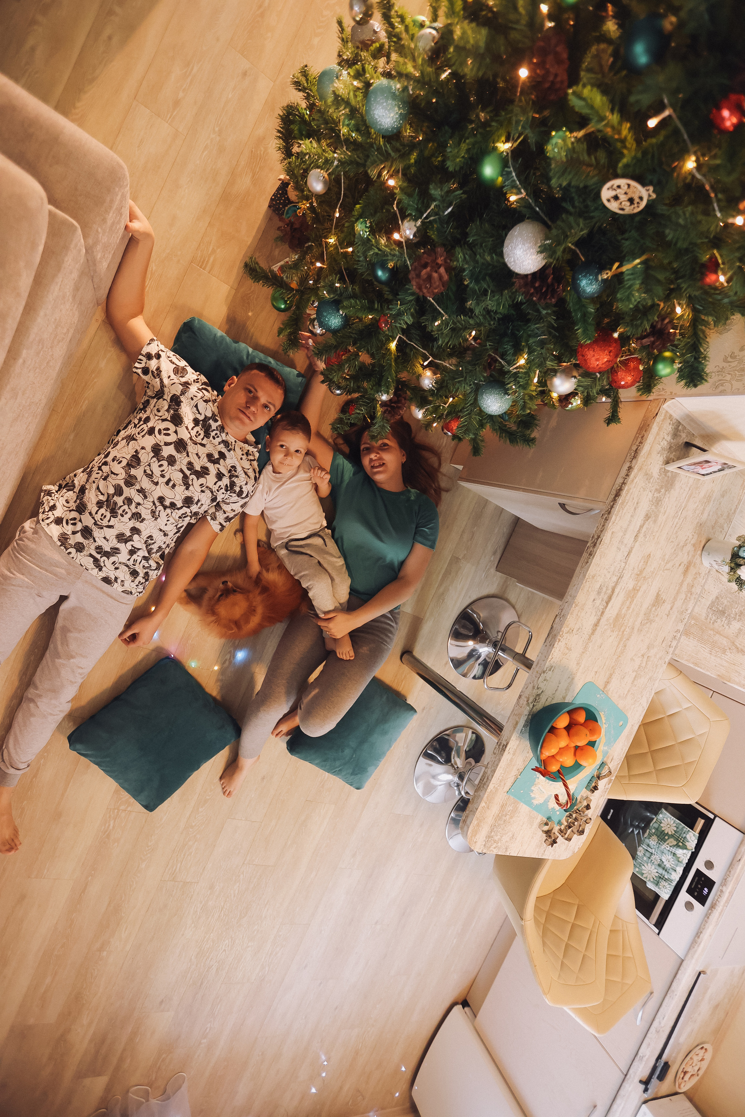 Новогодняя. Семейный фотограф Тюмень, фотограф на роды Салмина Мария