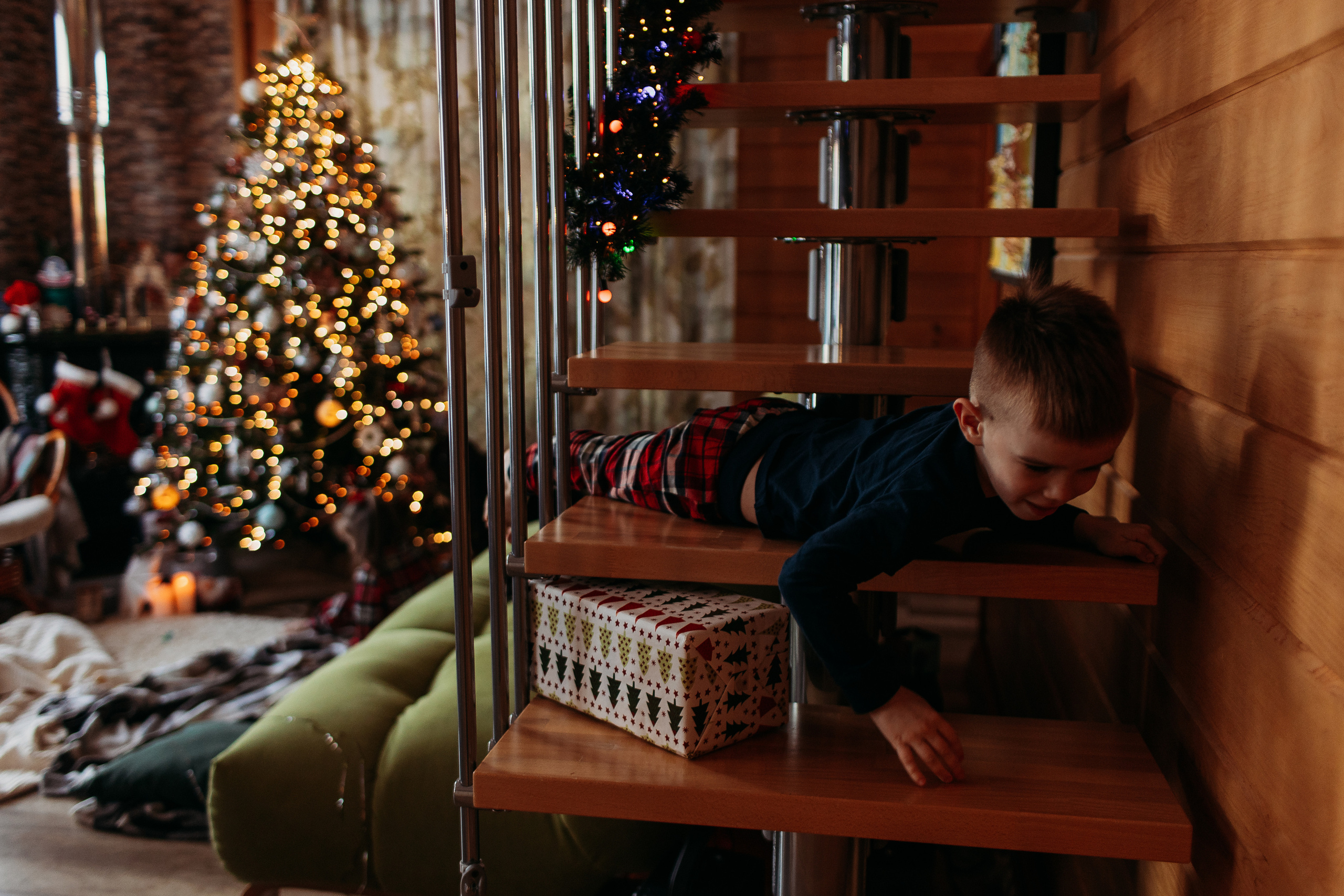 Тёплый новый год. Семейный фотограф Тюмень, фотограф на роды Салмина Мария