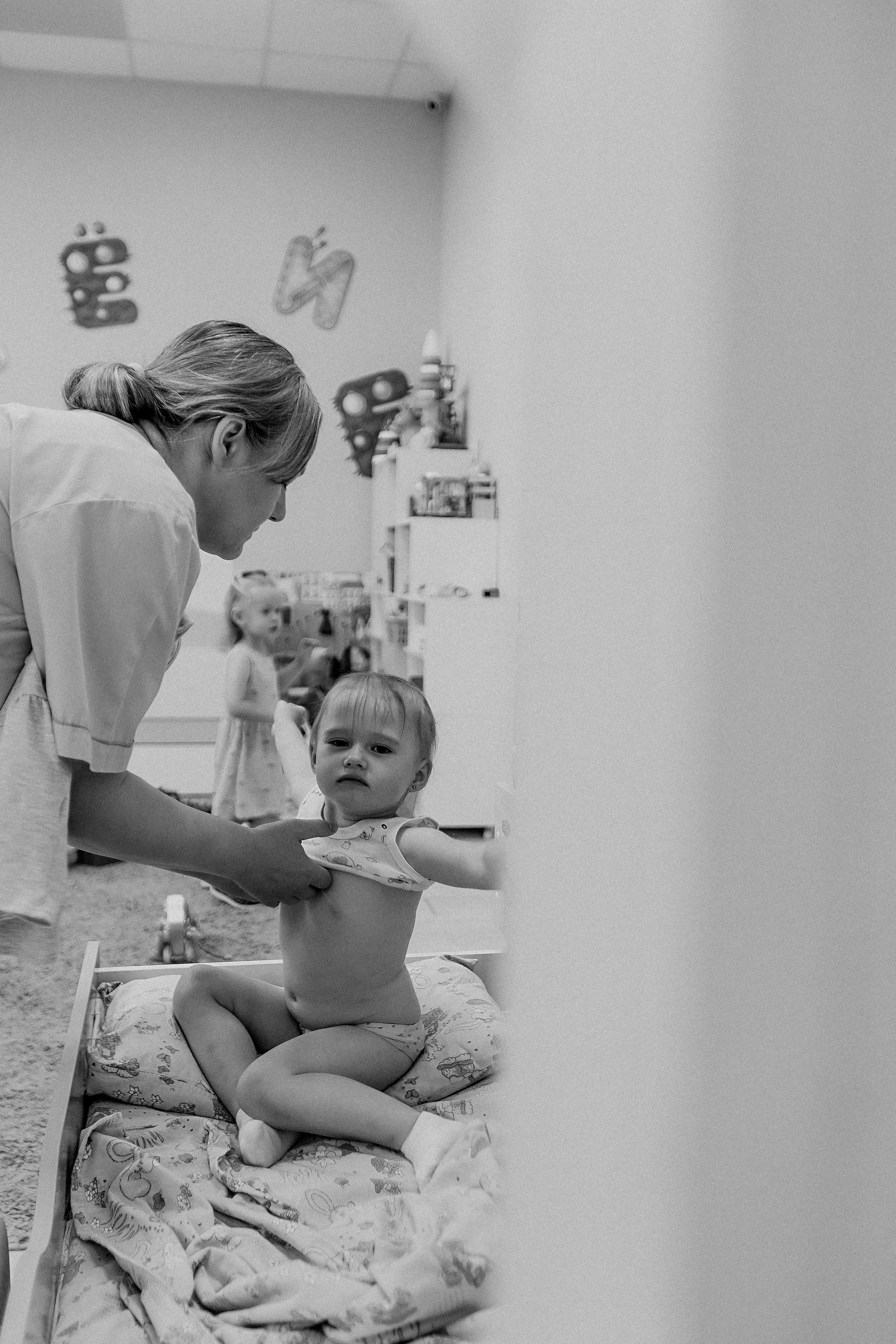 Один день в саду. Семейный фотограф Тюмень, фотограф на роды Салмина Мария