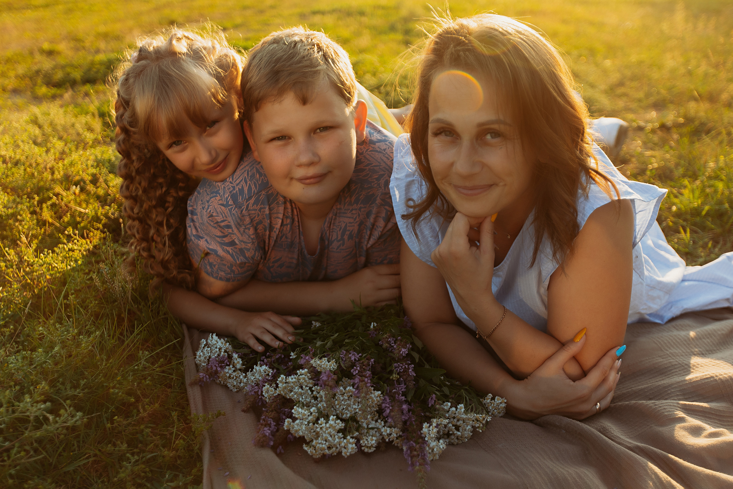 Лето. Семейный фотограф Тюмень, фотограф на роды Салмина Мария