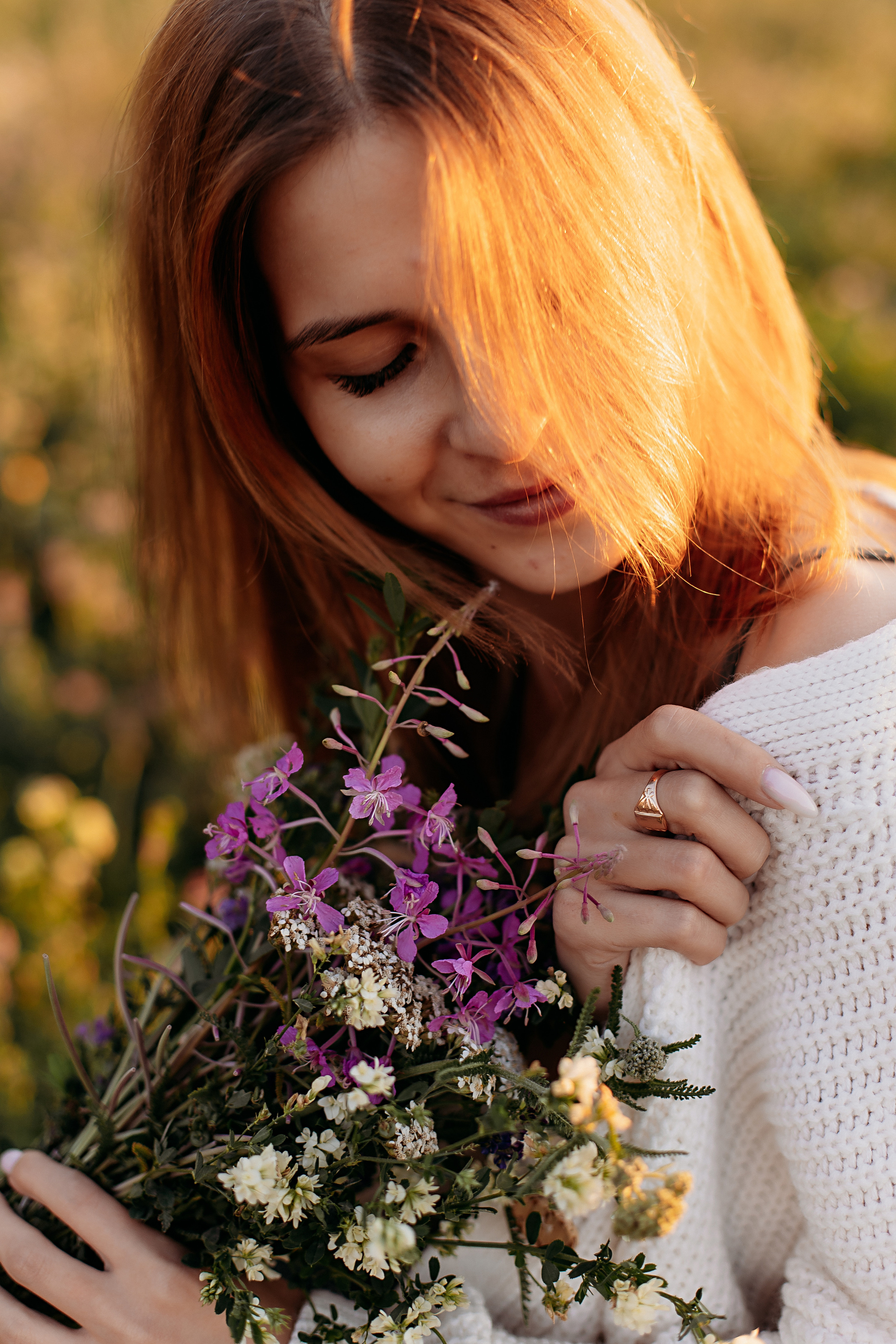 Поле. Семейный фотограф Тюмень, фотограф на роды Салмина Мария
