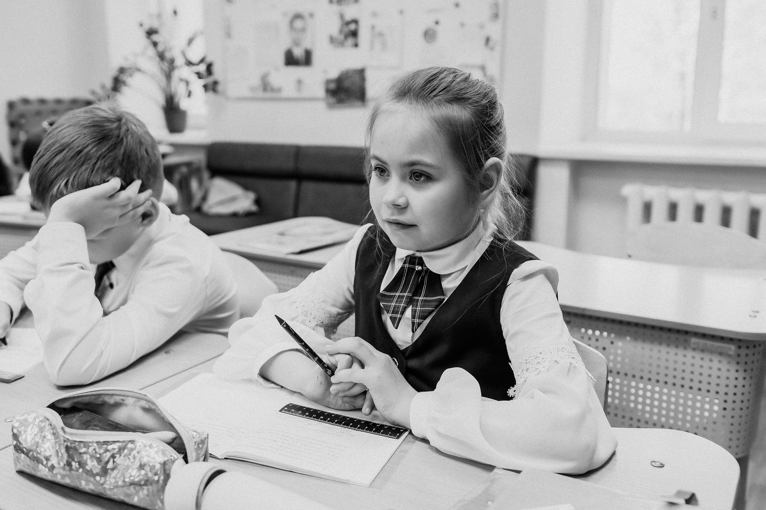 Школа 2 класс. Семейный фотограф Тюмень, фотограф на роды Салмина Мария