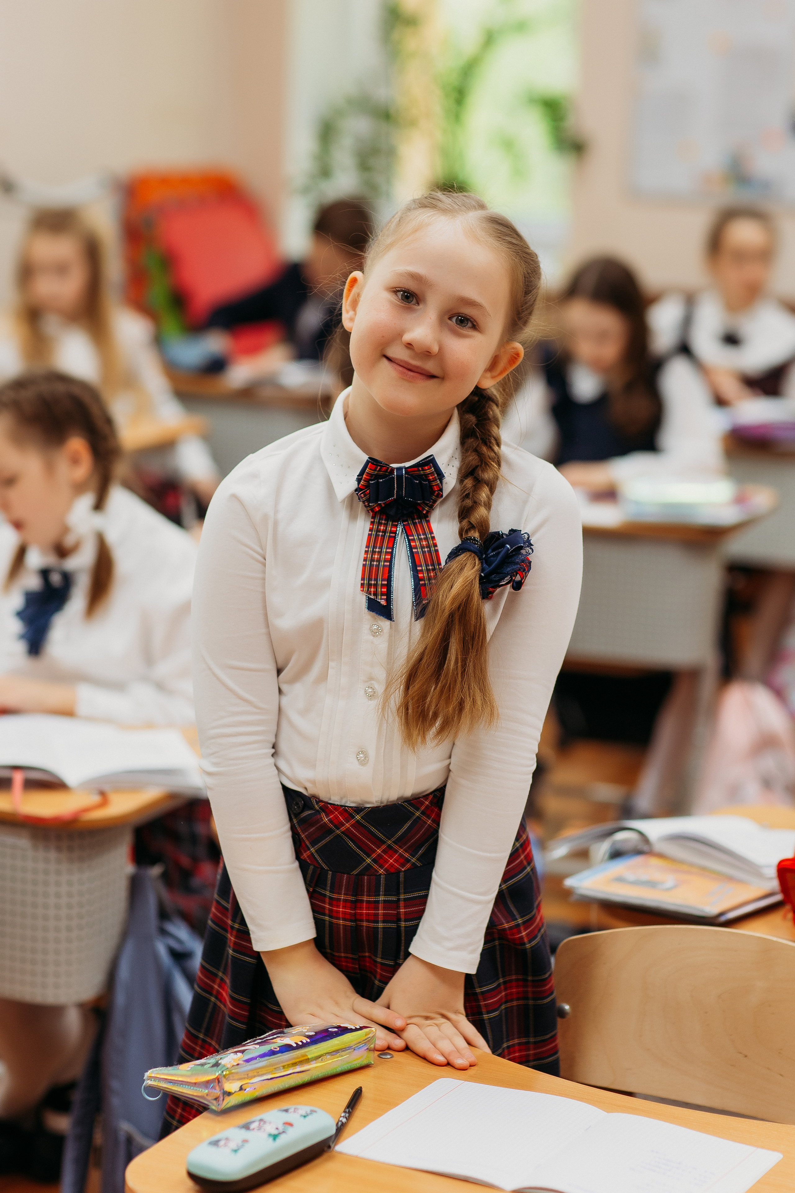 Школа 2 класс. Семейный фотограф Тюмень, фотограф на роды Салмина Мария