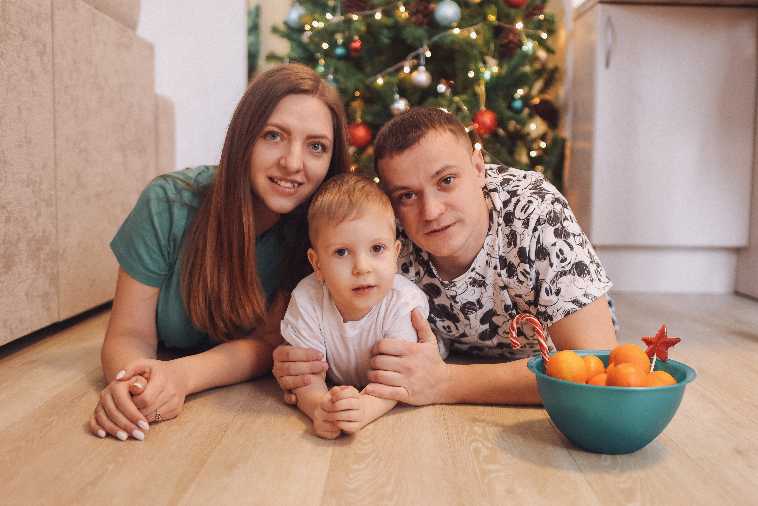 Новогодняя. Семейный фотограф Тюмень, фотограф на роды Салмина Мария