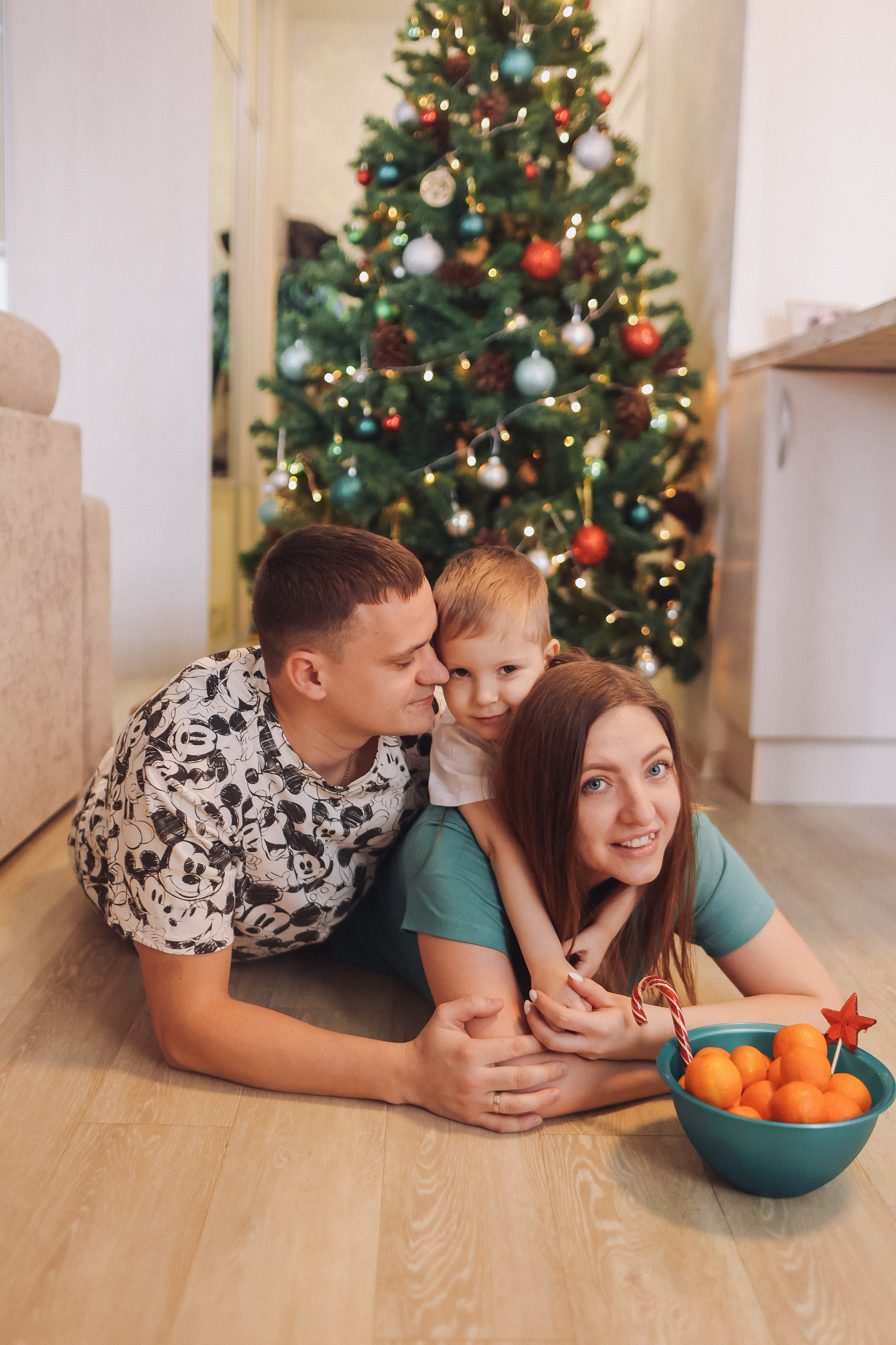 Новогодняя. Семейный фотограф Тюмень, фотограф на роды Салмина Мария