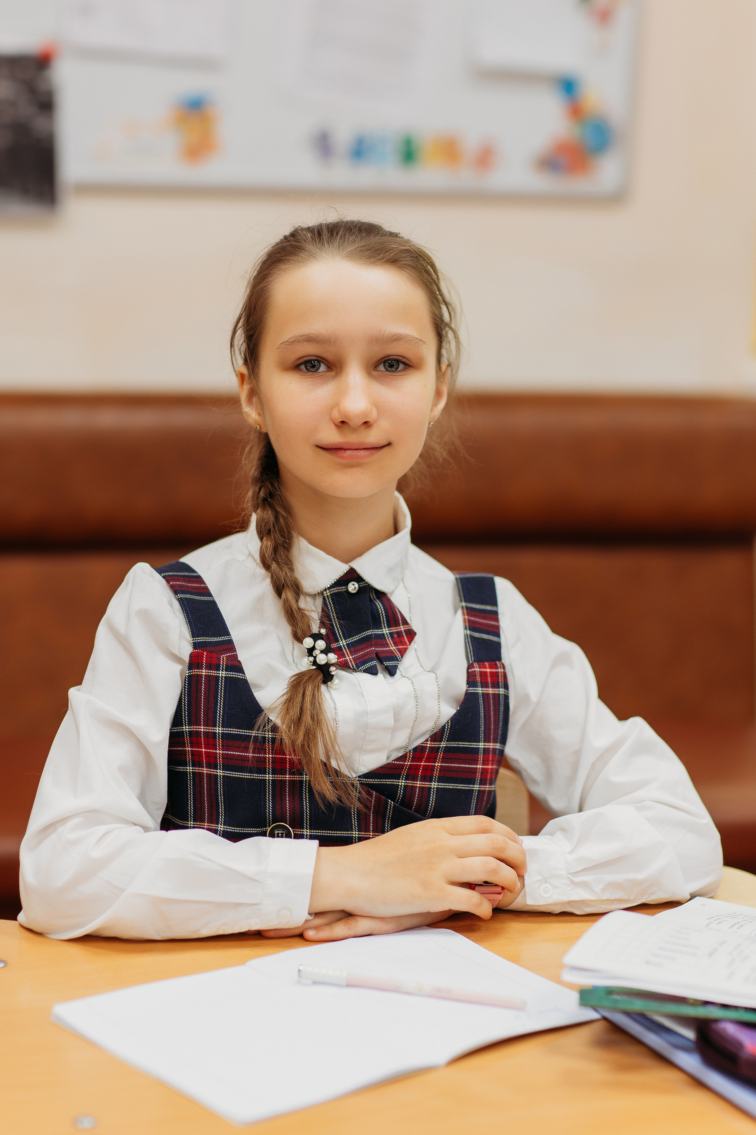 Школа 2 класс. Семейный фотограф Тюмень, фотограф на роды Салмина Мария