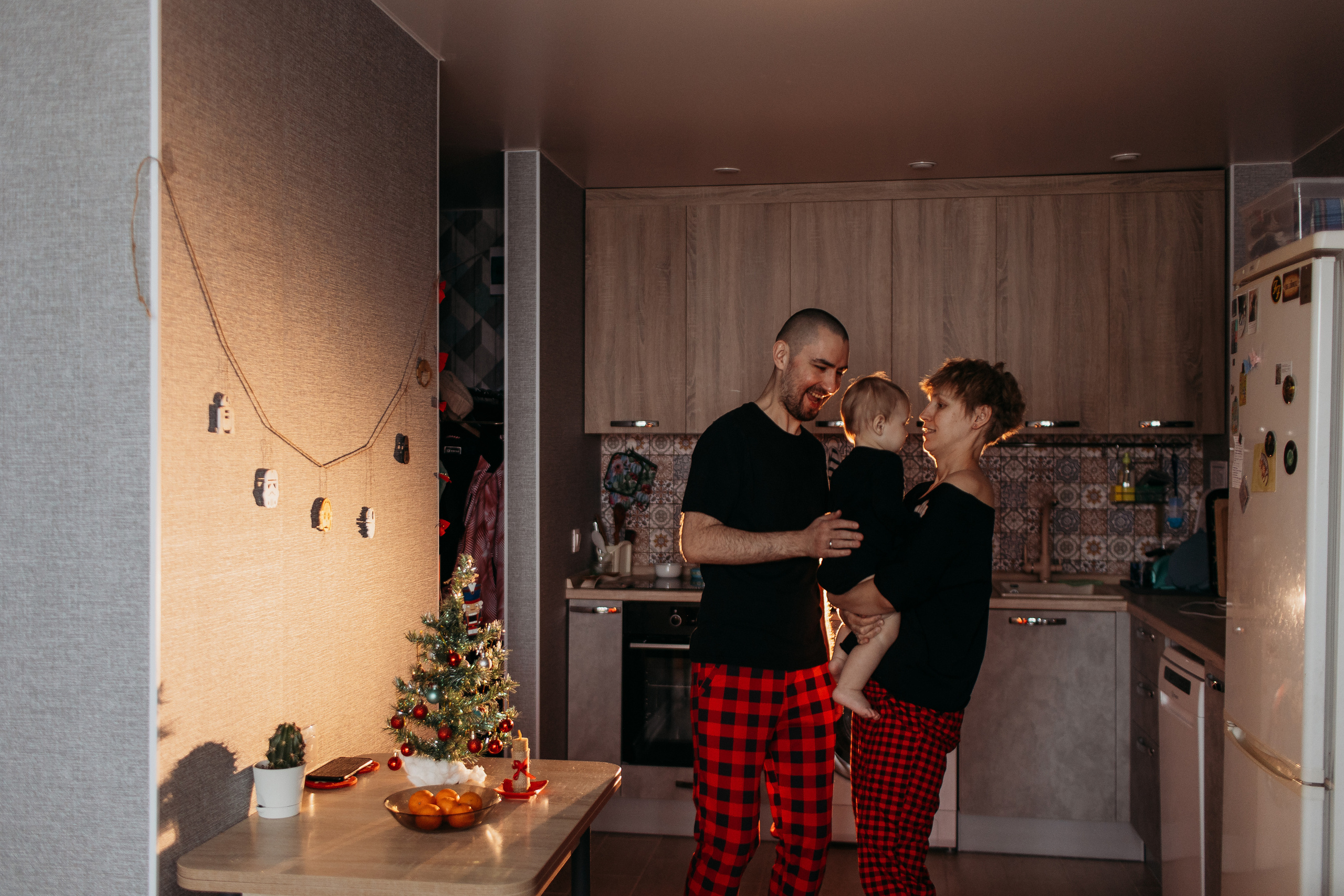 Новый год. Семейный фотограф Тюмень, фотограф на роды Салмина Мария