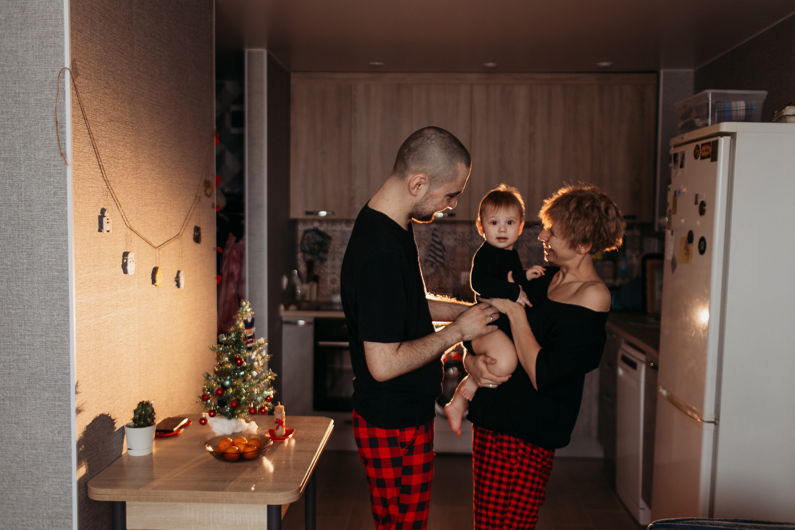 Новый год. Семейный фотограф Тюмень, фотограф на роды Салмина Мария