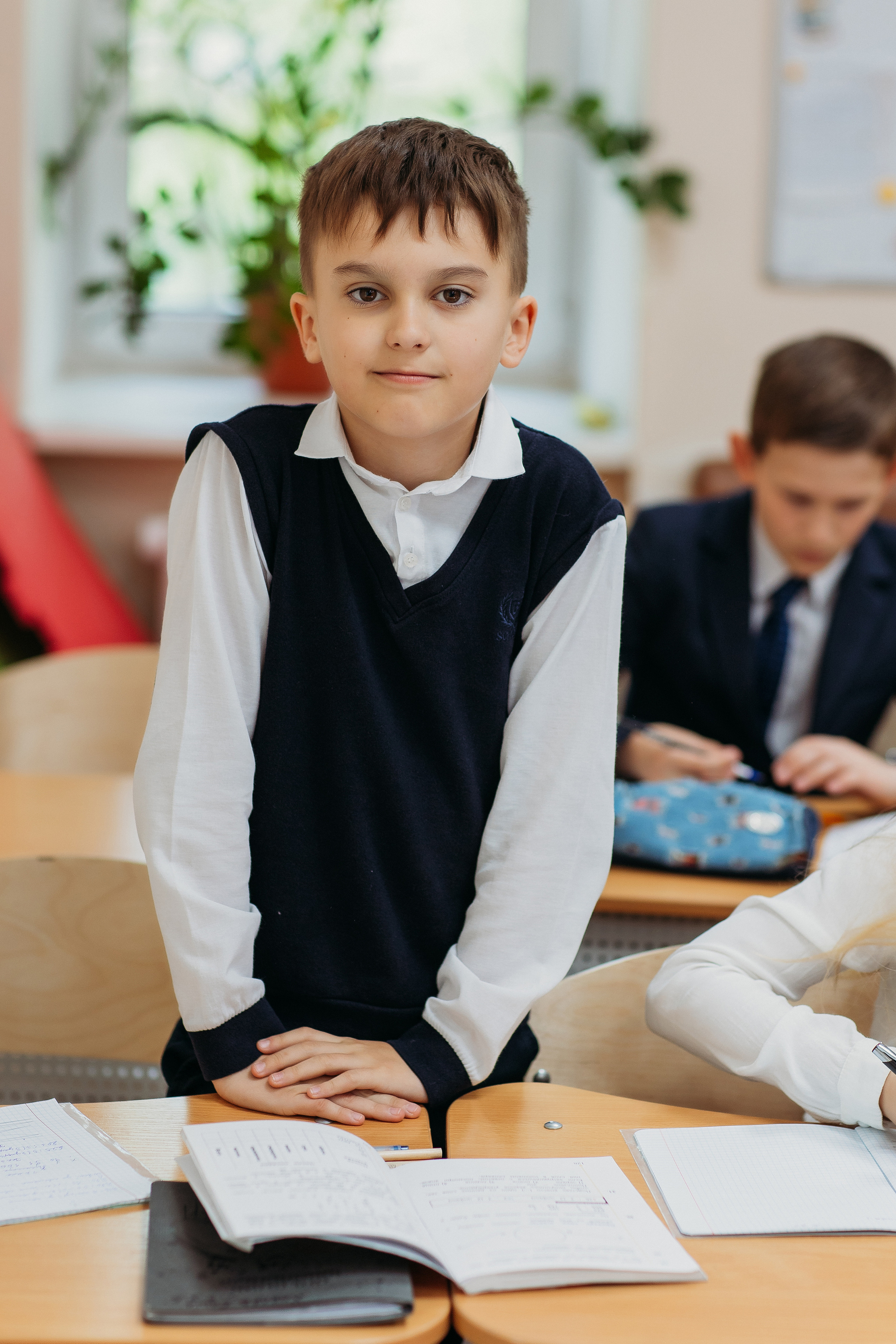 Школа 2 класс. Семейный фотограф Тюмень, фотограф на роды Салмина Мария