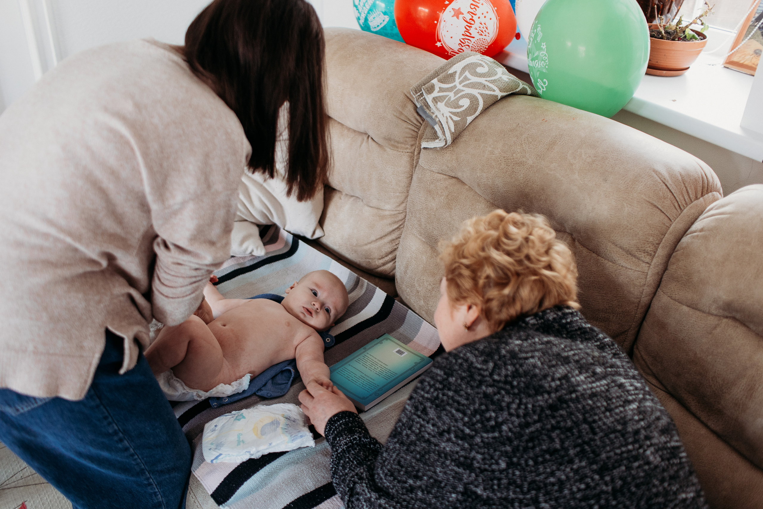 Большая семья. Семейный фотограф Тюмень, фотограф на роды Салмина Мария
