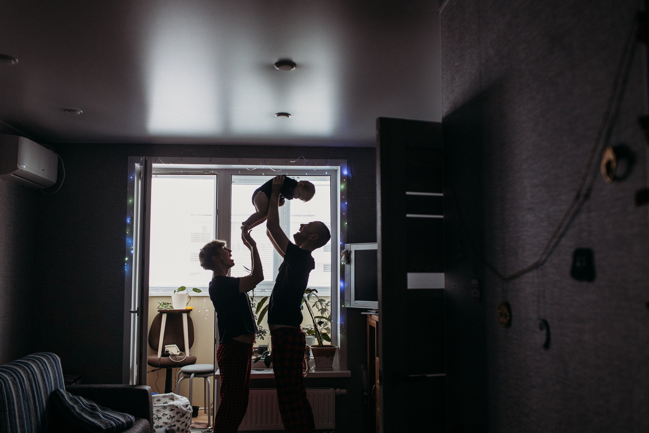 Новый год. Семейный фотограф Тюмень, фотограф на роды Салмина Мария