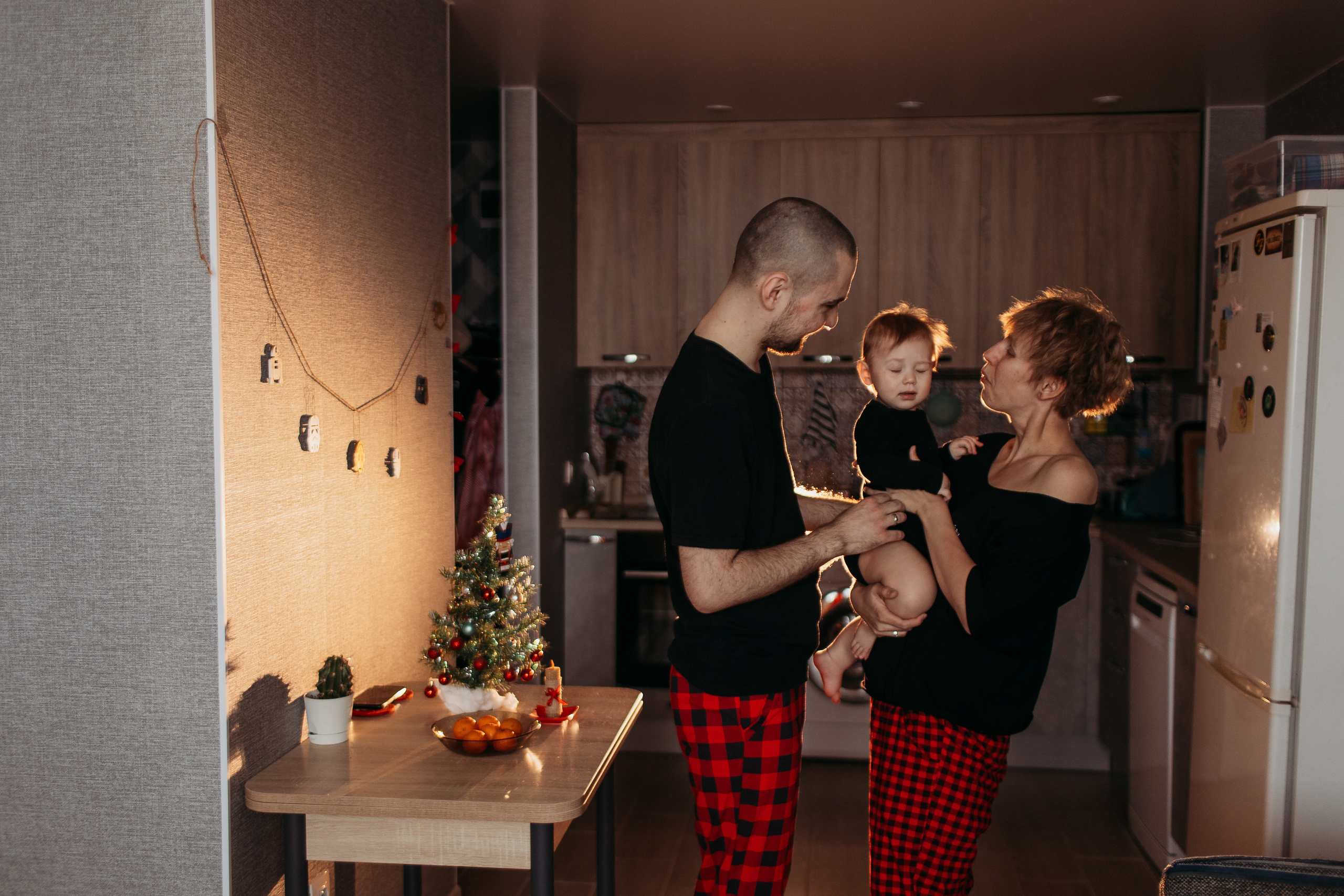 Новый год. Семейный фотограф Тюмень, фотограф на роды Салмина Мария