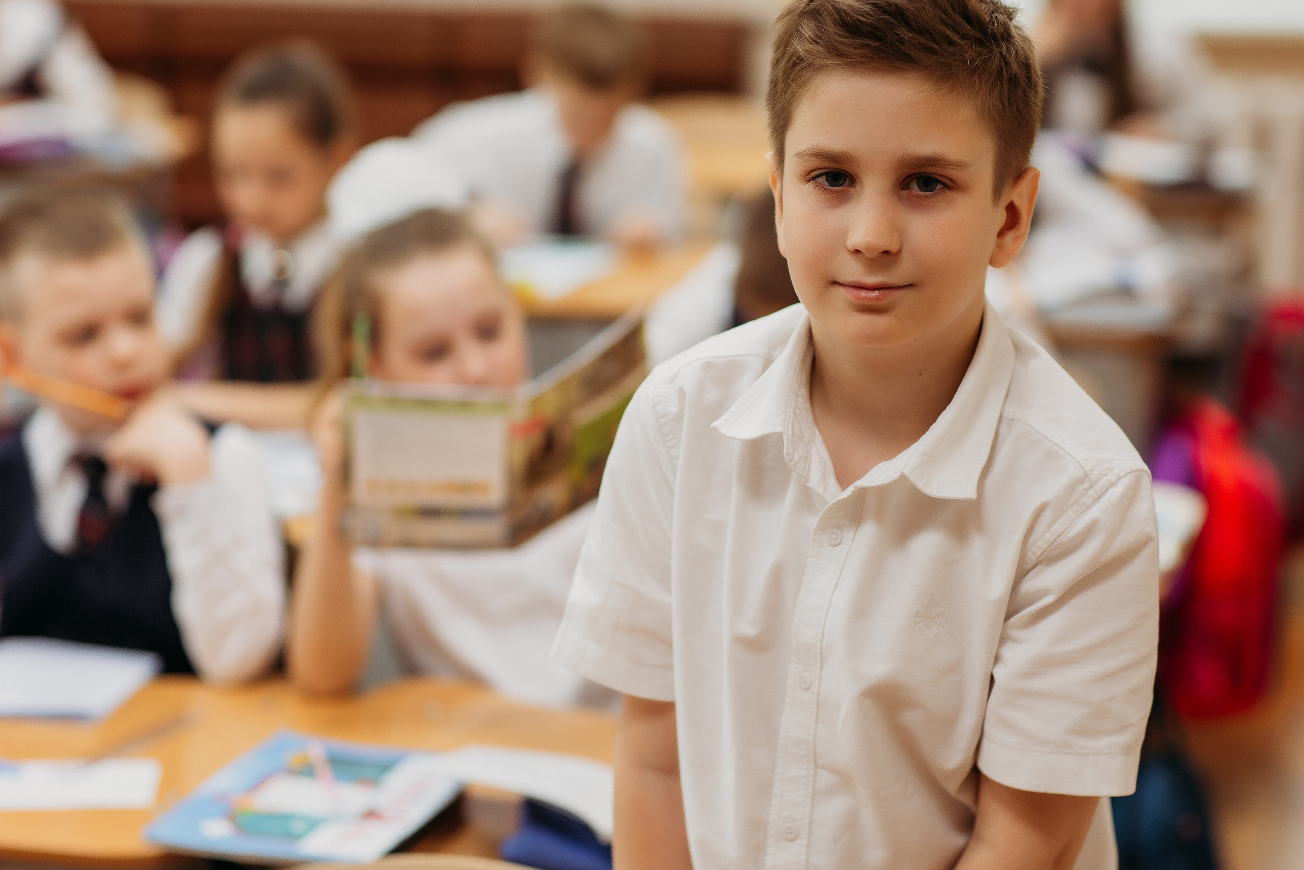 Школа 2 класс. Семейный фотограф Тюмень, фотограф на роды Салмина Мария