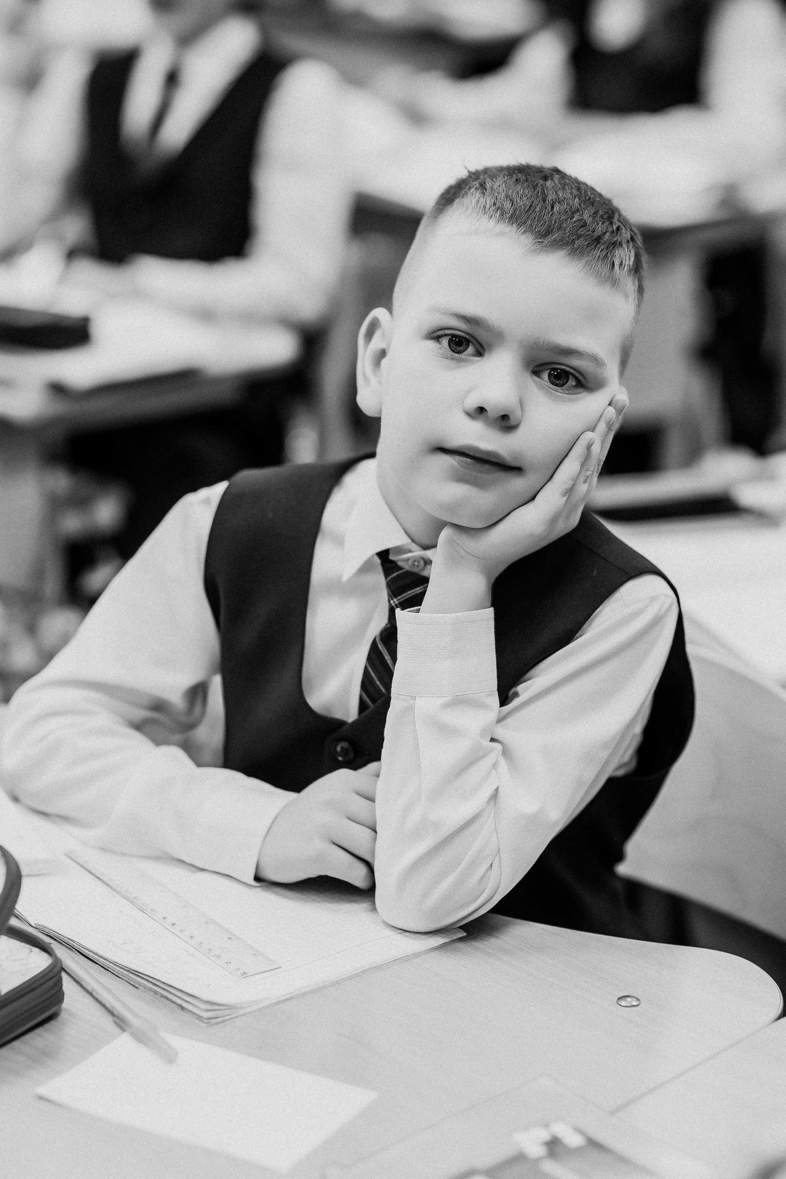 Школа 2 класс. Семейный фотограф Тюмень, фотограф на роды Салмина Мария