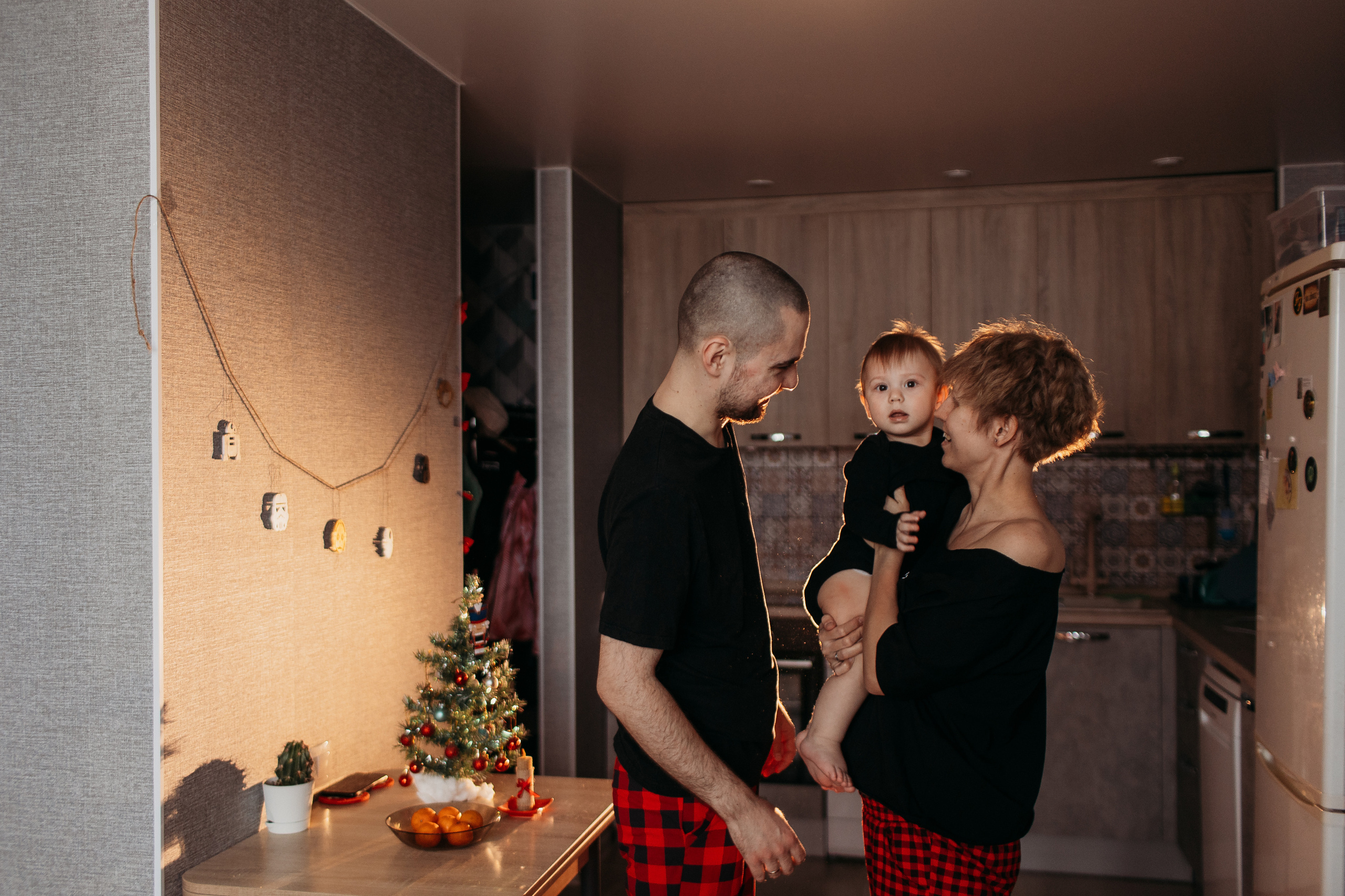 Новый год. Семейный фотограф Тюмень, фотограф на роды Салмина Мария