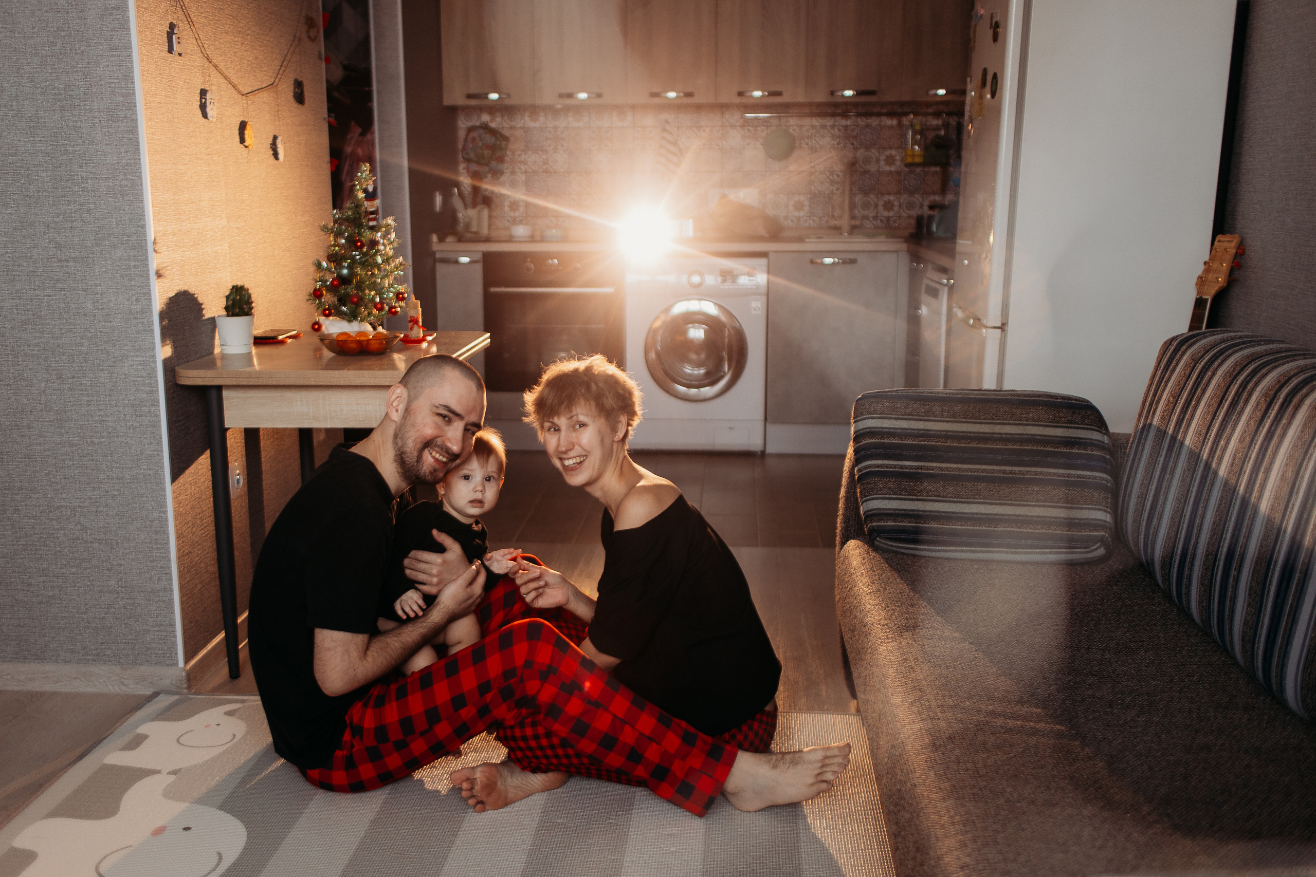 Новый год. Семейный фотограф Тюмень, фотограф на роды Салмина Мария