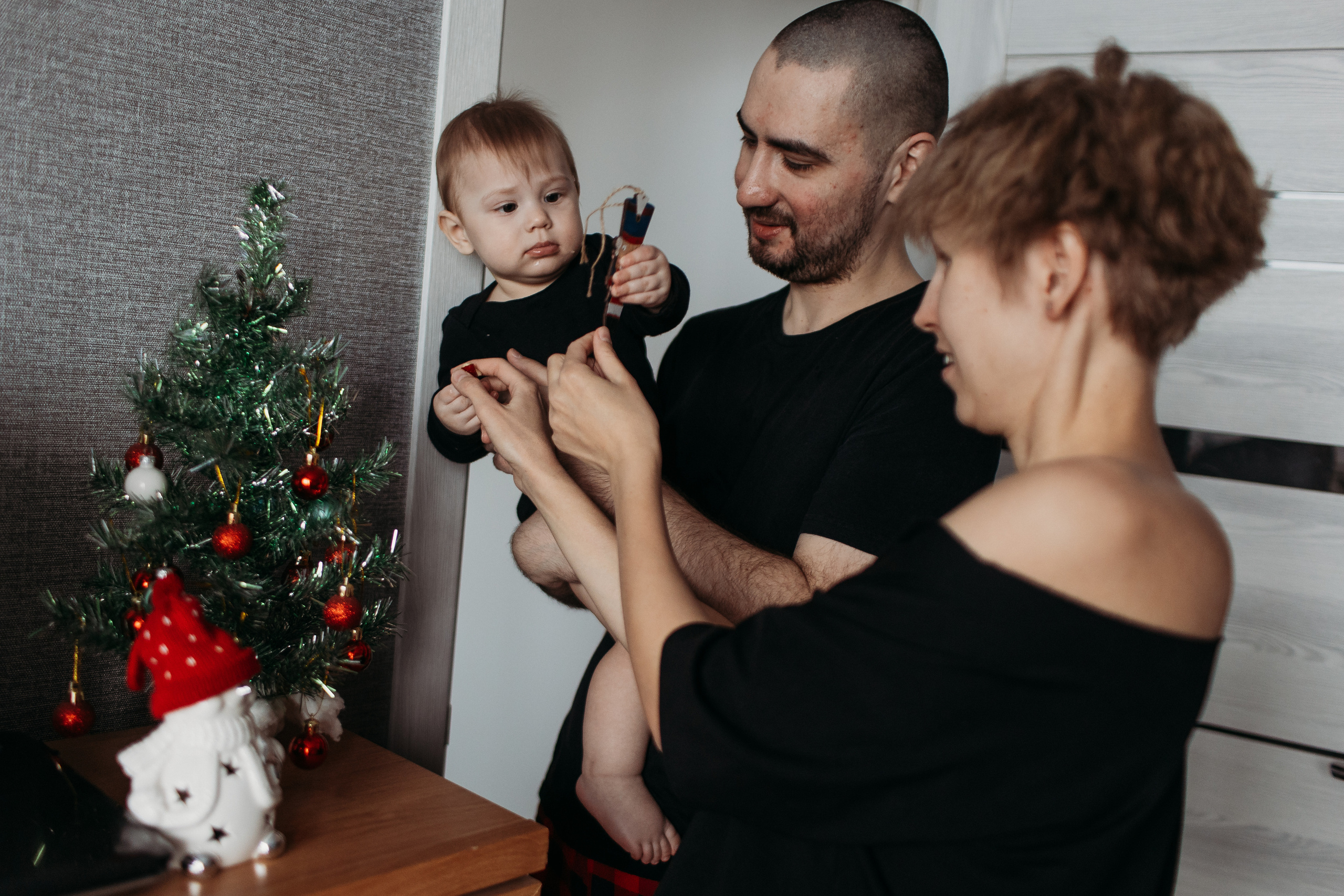 Новый год. Семейный фотограф Тюмень, фотограф на роды Салмина Мария