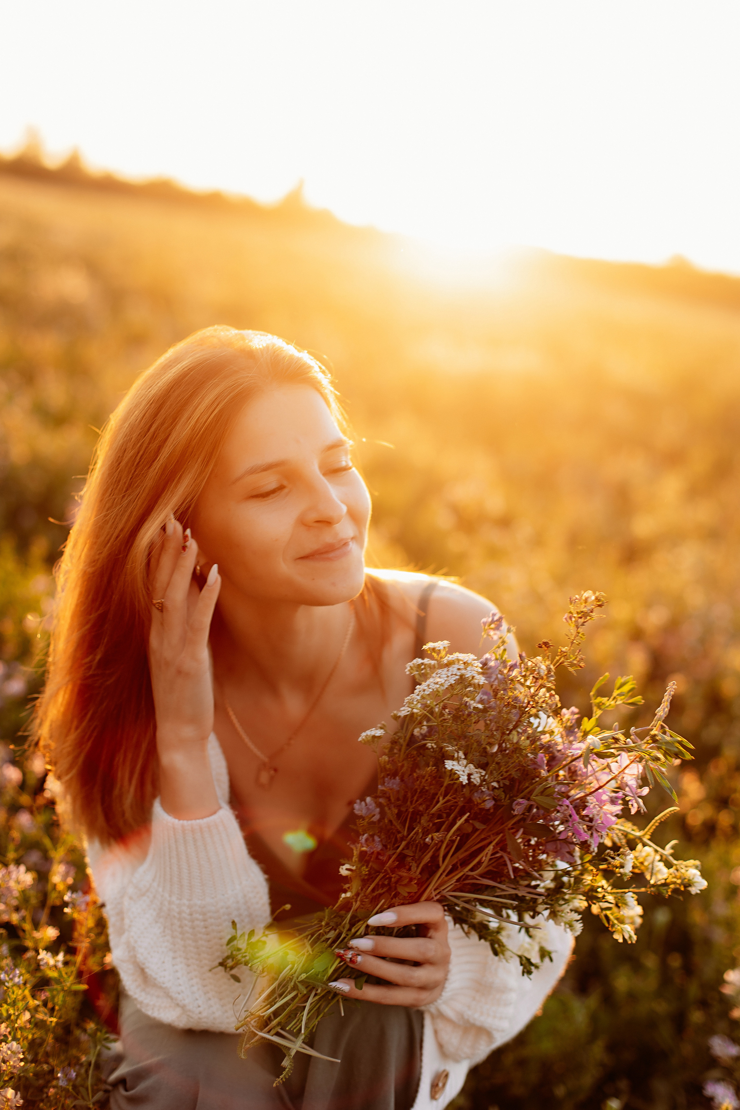Поле. Семейный фотограф Тюмень, фотограф на роды Салмина Мария
