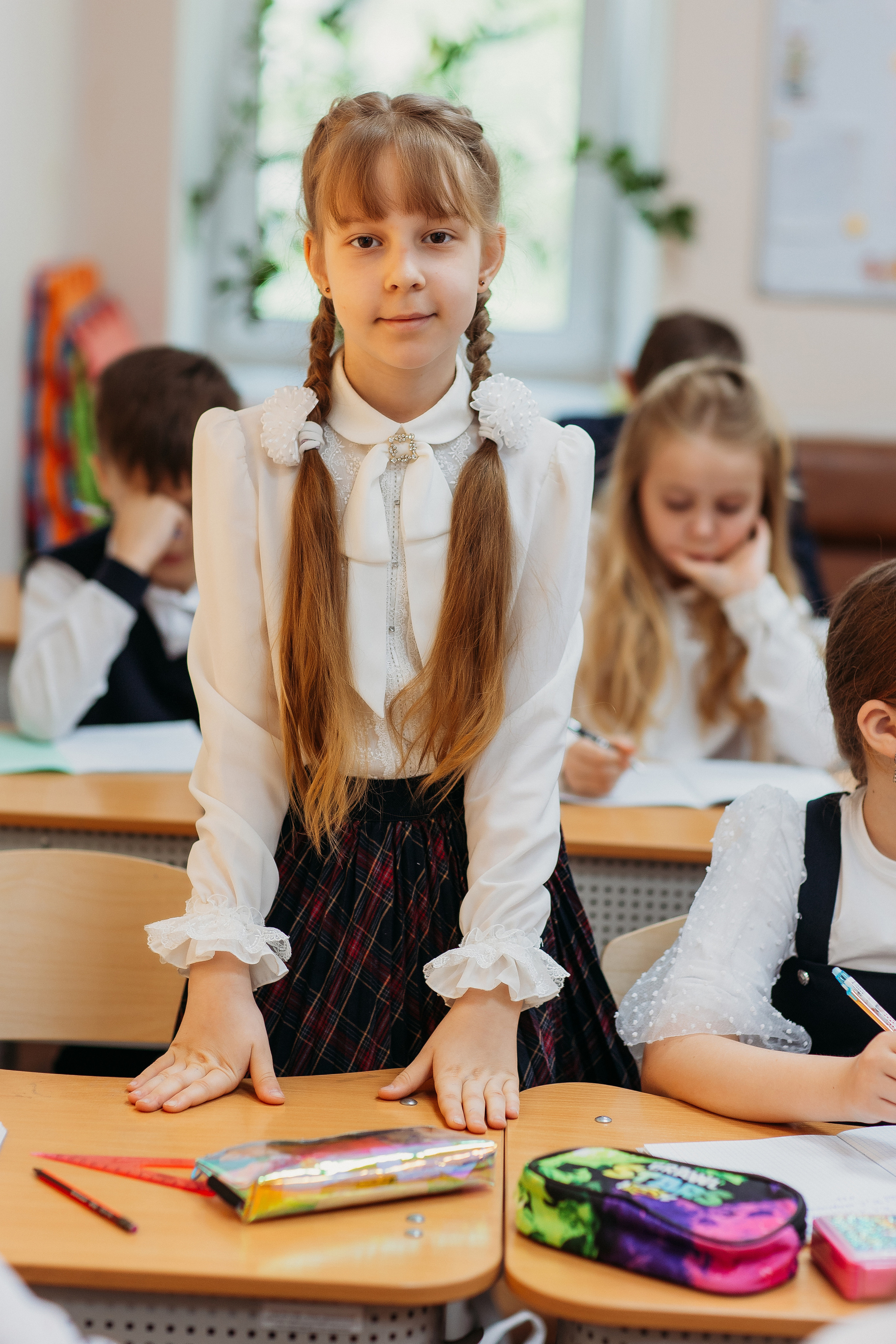 Школа 2 класс. Семейный фотограф Тюмень, фотограф на роды Салмина Мария