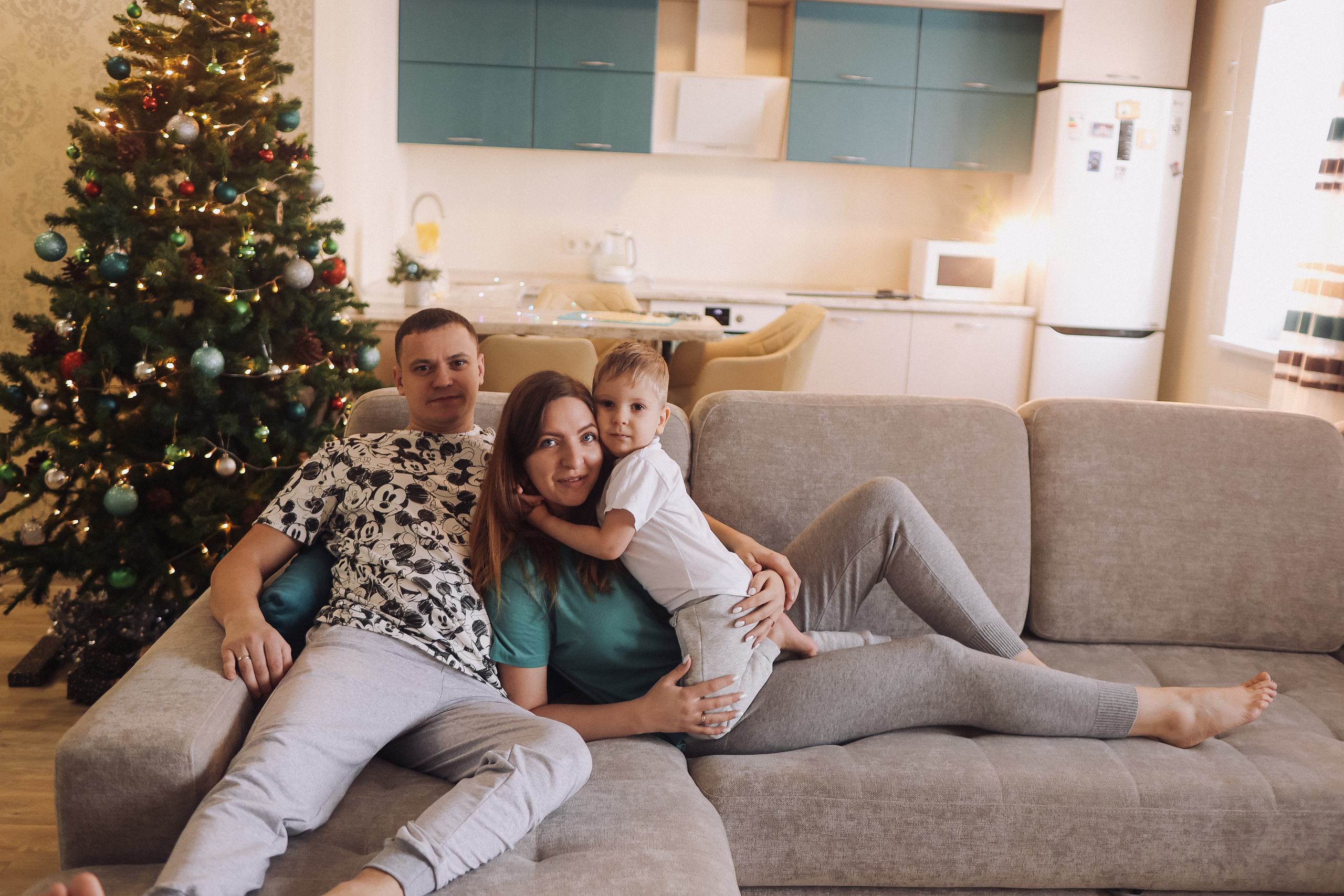 Новогодняя. Семейный фотограф Тюмень, фотограф на роды Салмина Мария