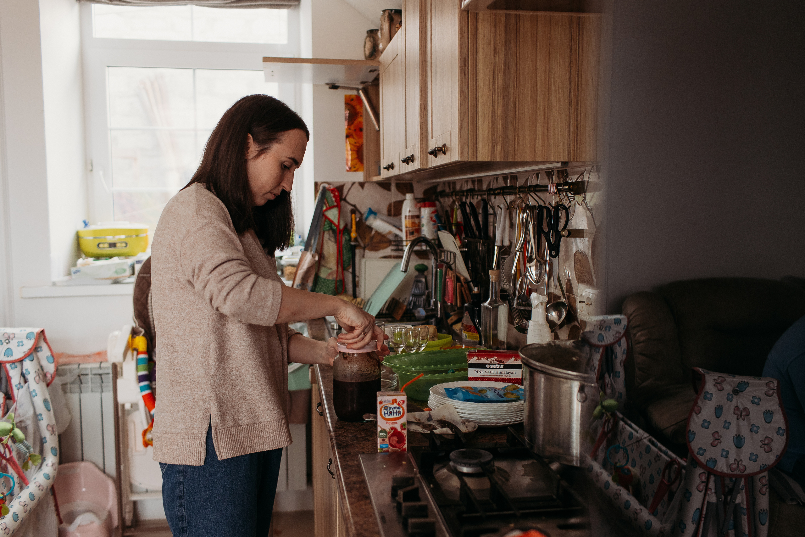 Большая семья. Семейный фотограф Тюмень, фотограф на роды Салмина Мария