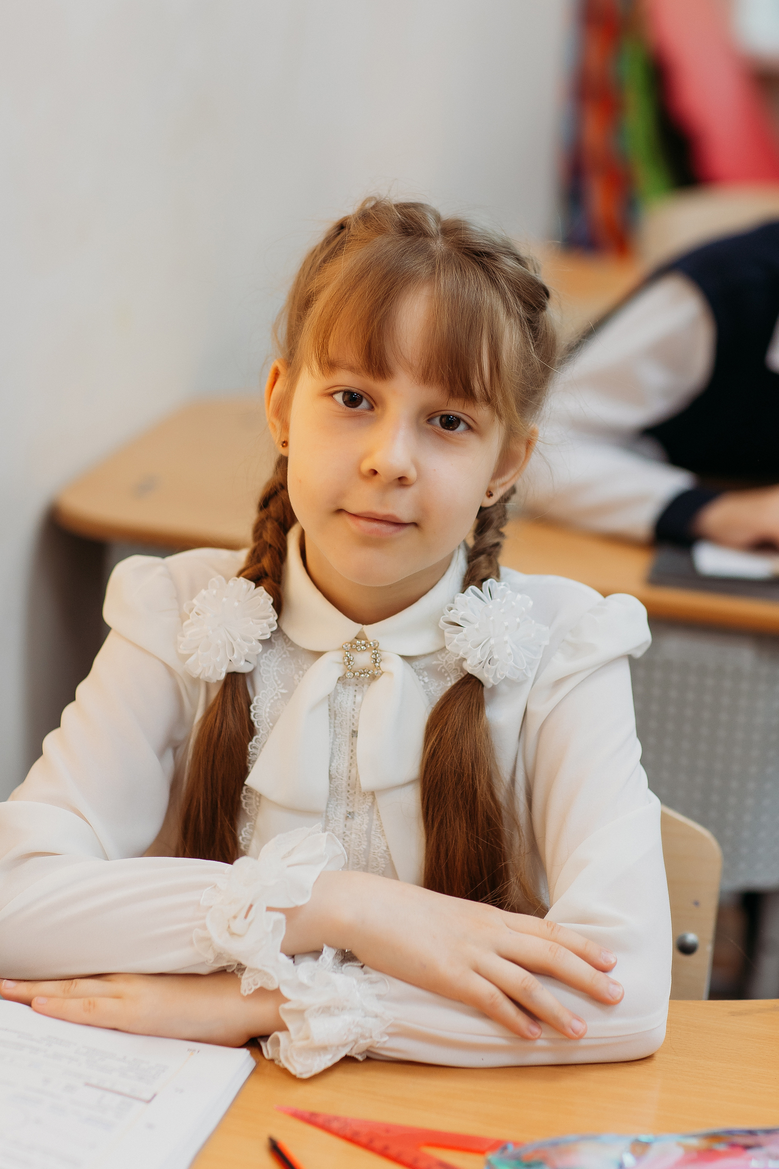 Школа 2 класс. Семейный фотограф Тюмень, фотограф на роды Салмина Мария