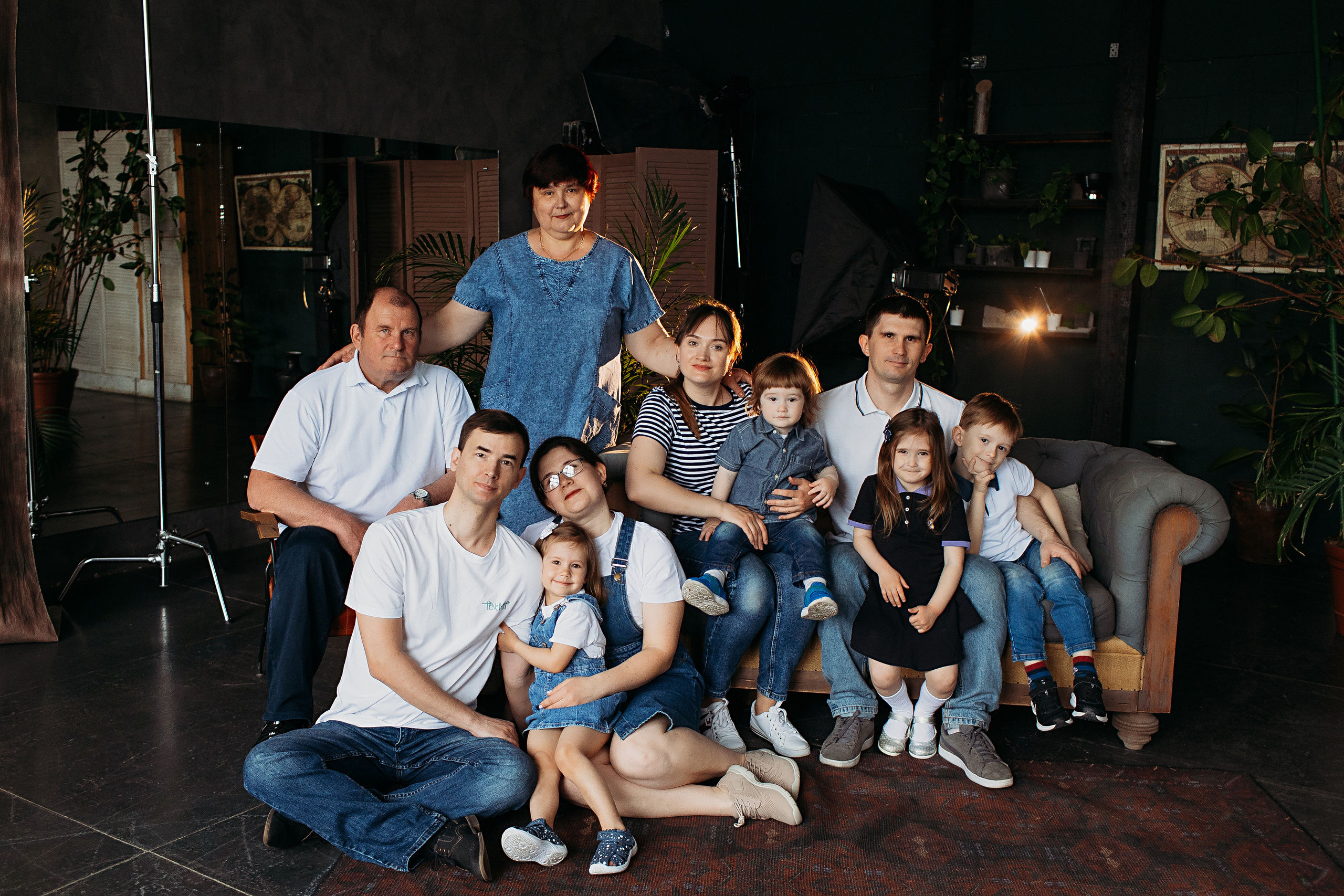 Лофт пространство Наше место. Семейный фотограф Тюмень, фотограф на роды Салмина Мария