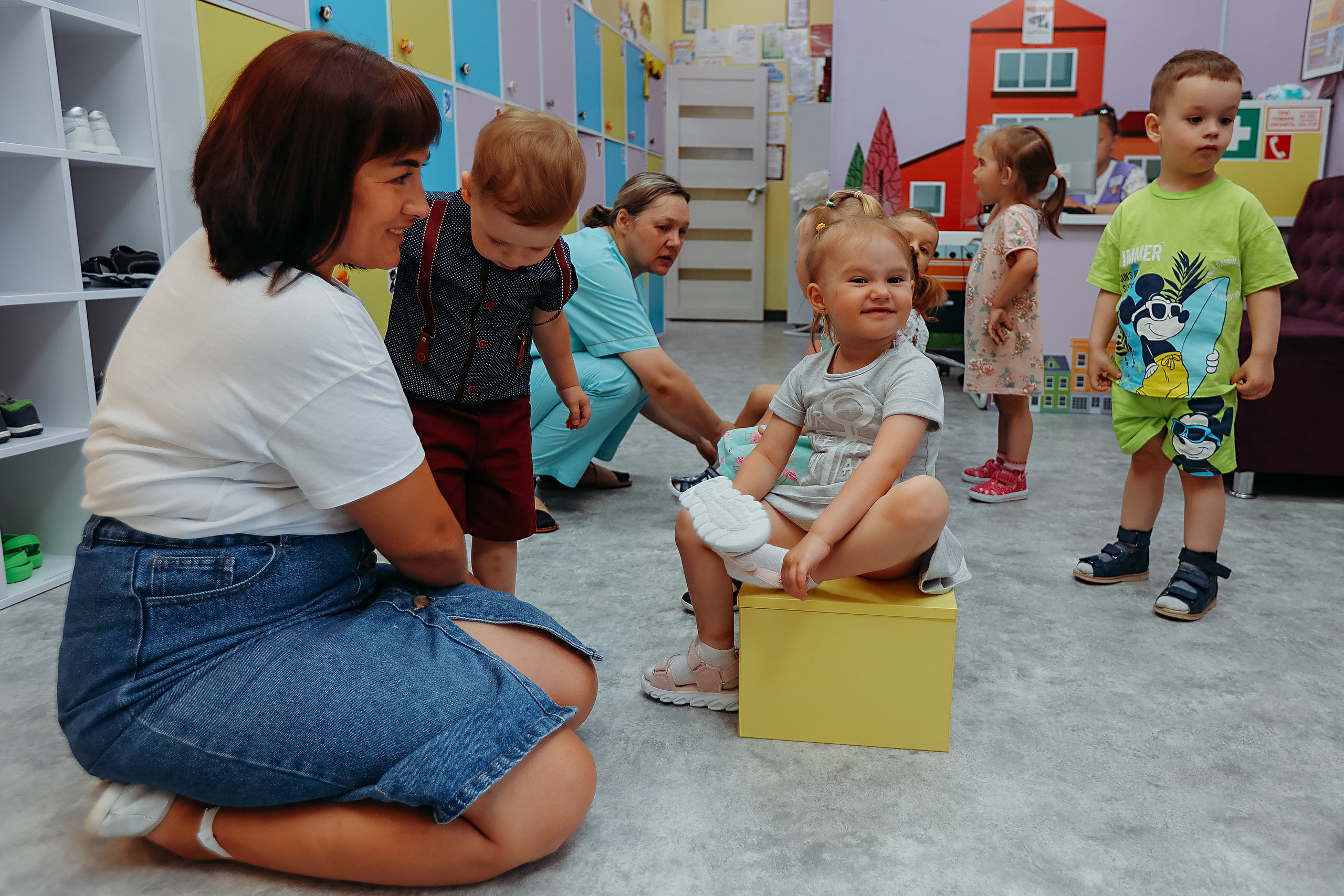 Один день в саду. Семейный фотограф Тюмень, фотограф на роды Салмина Мария