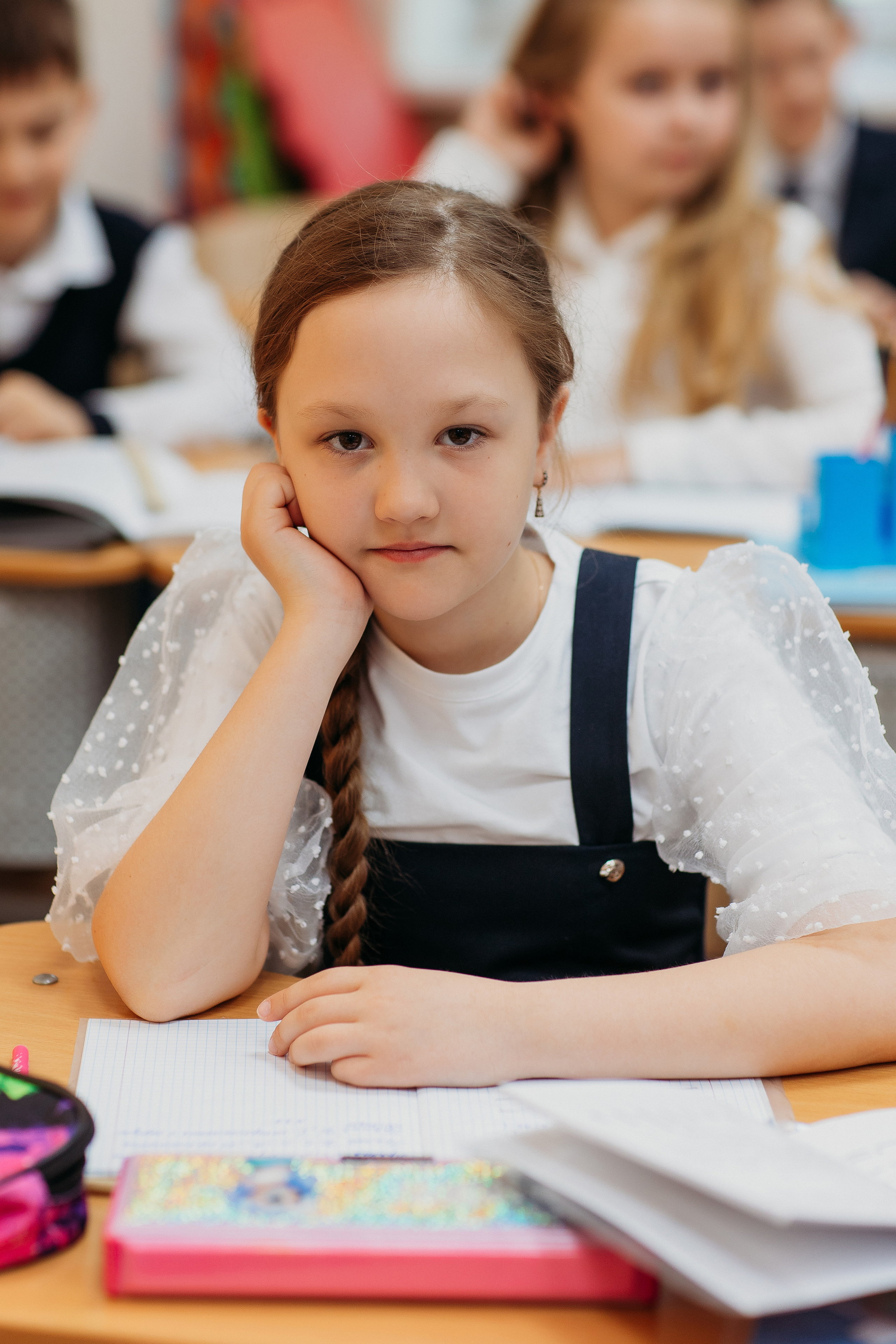 Школа 2 класс. Семейный фотограф Тюмень, фотограф на роды Салмина Мария