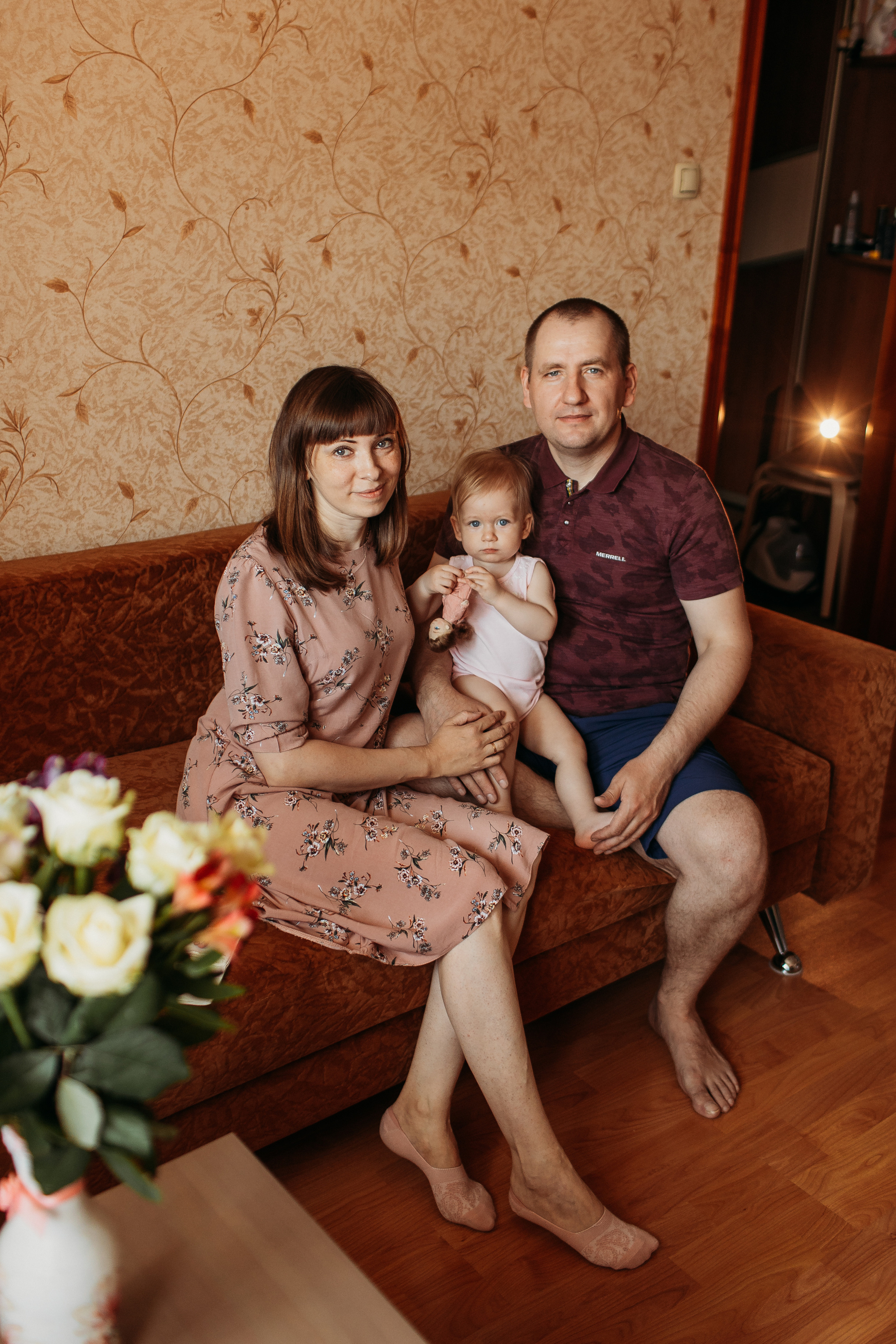 Дома. Семейный фотограф Тюмень, фотограф на роды Салмина Мария