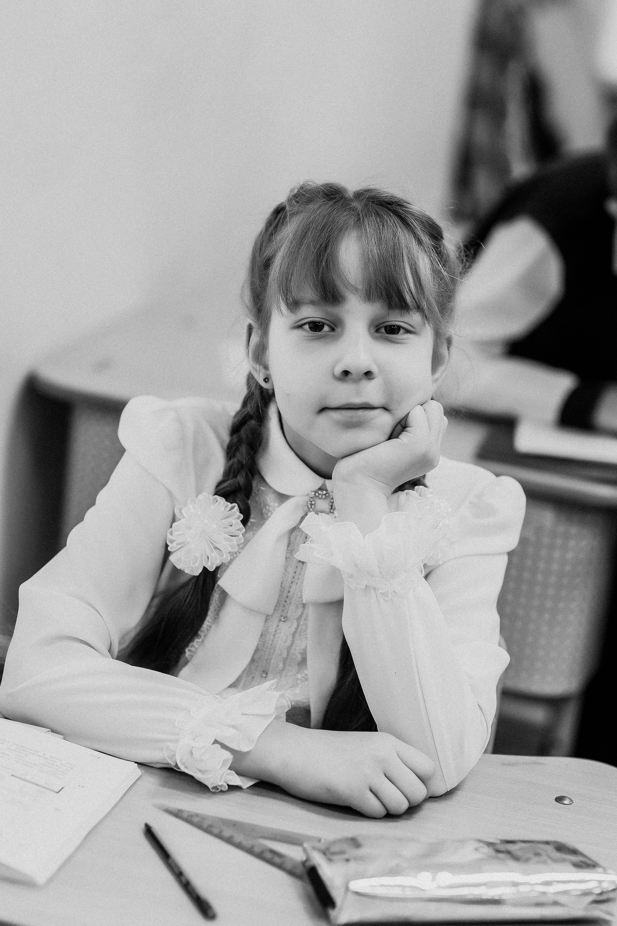 Школа 2 класс. Семейный фотограф Тюмень, фотограф на роды Салмина Мария