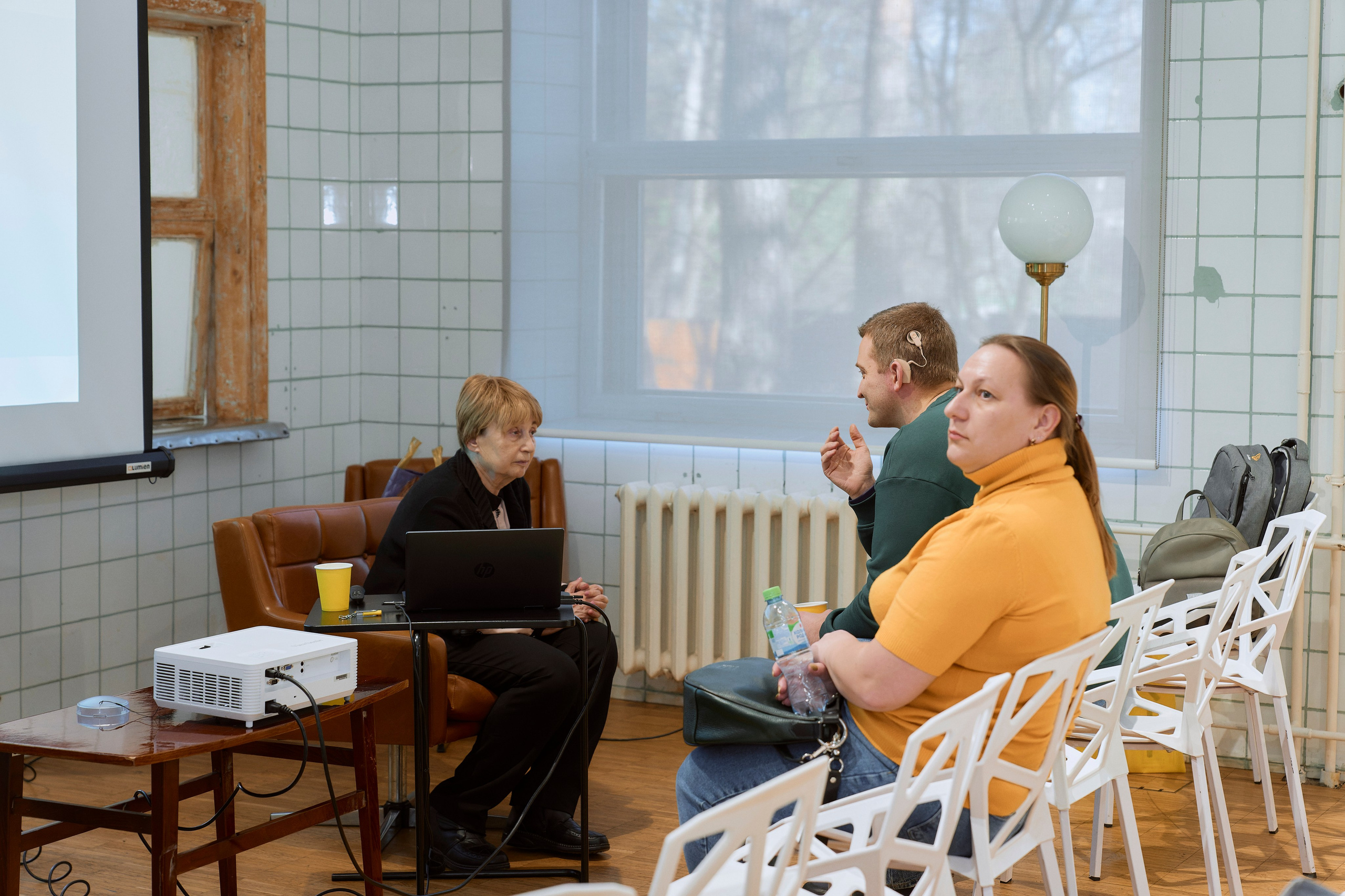 Чтение с Улиткой. Фотограф