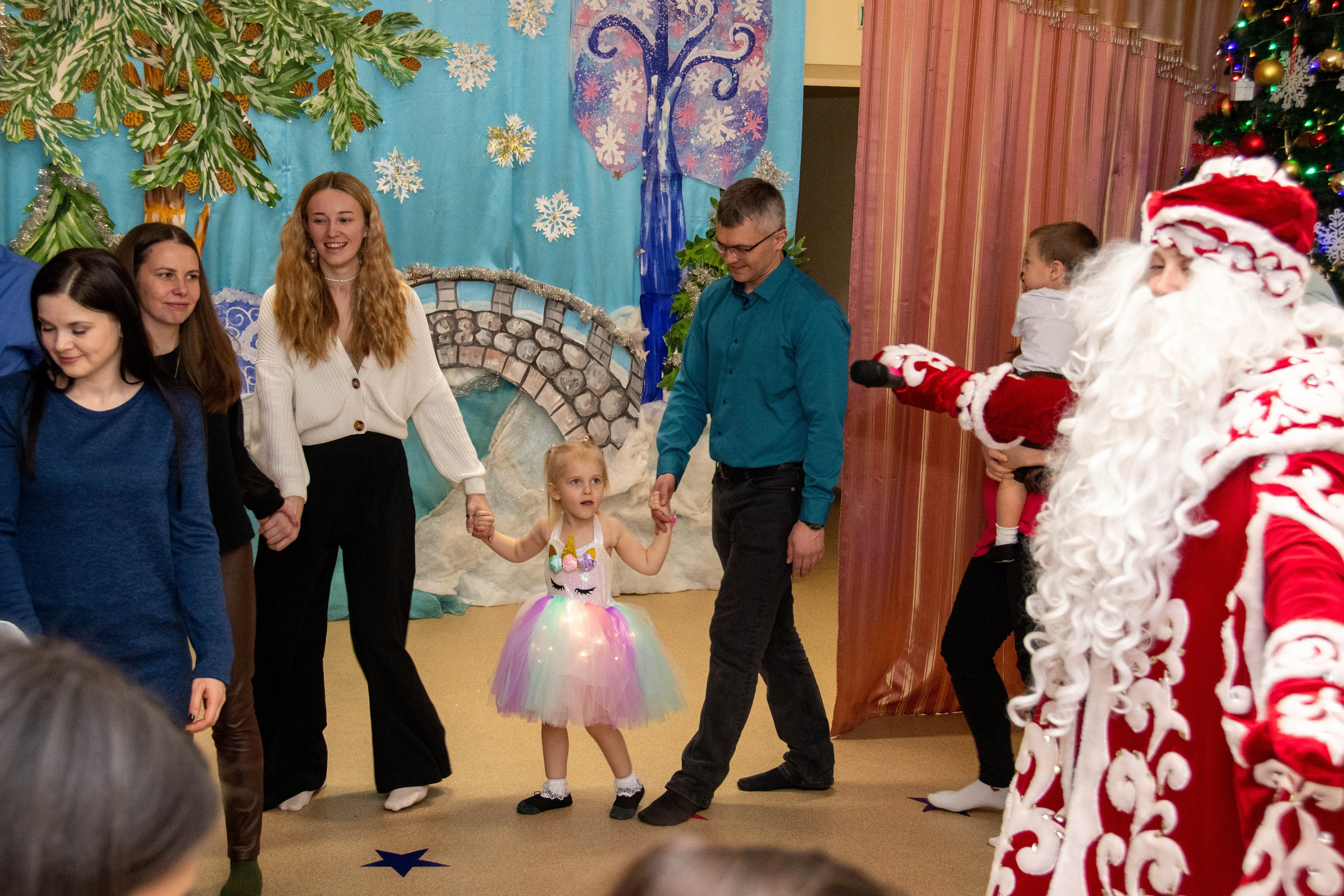 2023 Новый год. Акварель, Первомайка. Репортажный и детский фотограф в Новосибирске