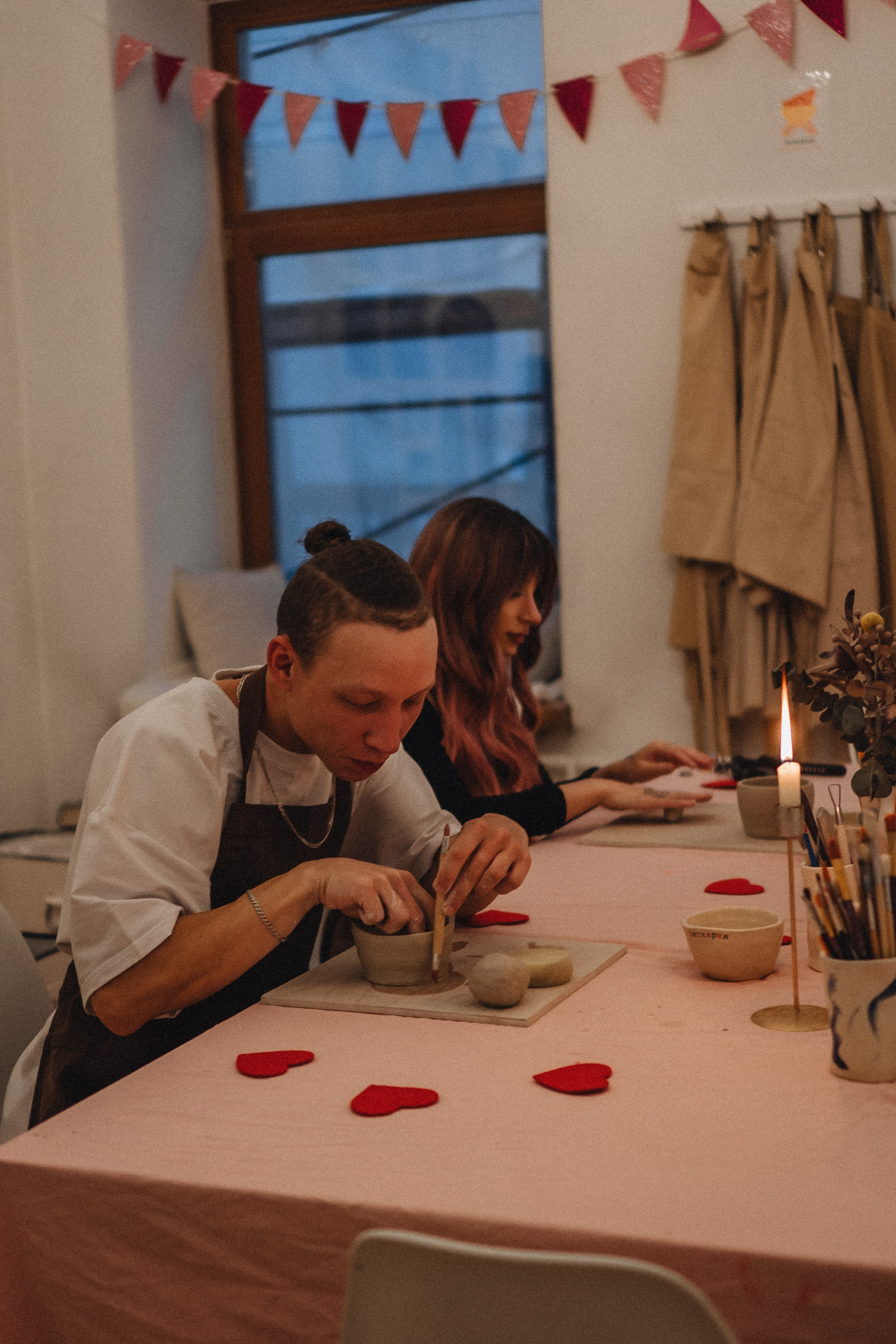 СВИДАНИЕ В ГОНЧАРНОЙ МАСТЕРСКОЙ. Профессиональный фотограф, Санкт-Петербург — Виктория Богомолова