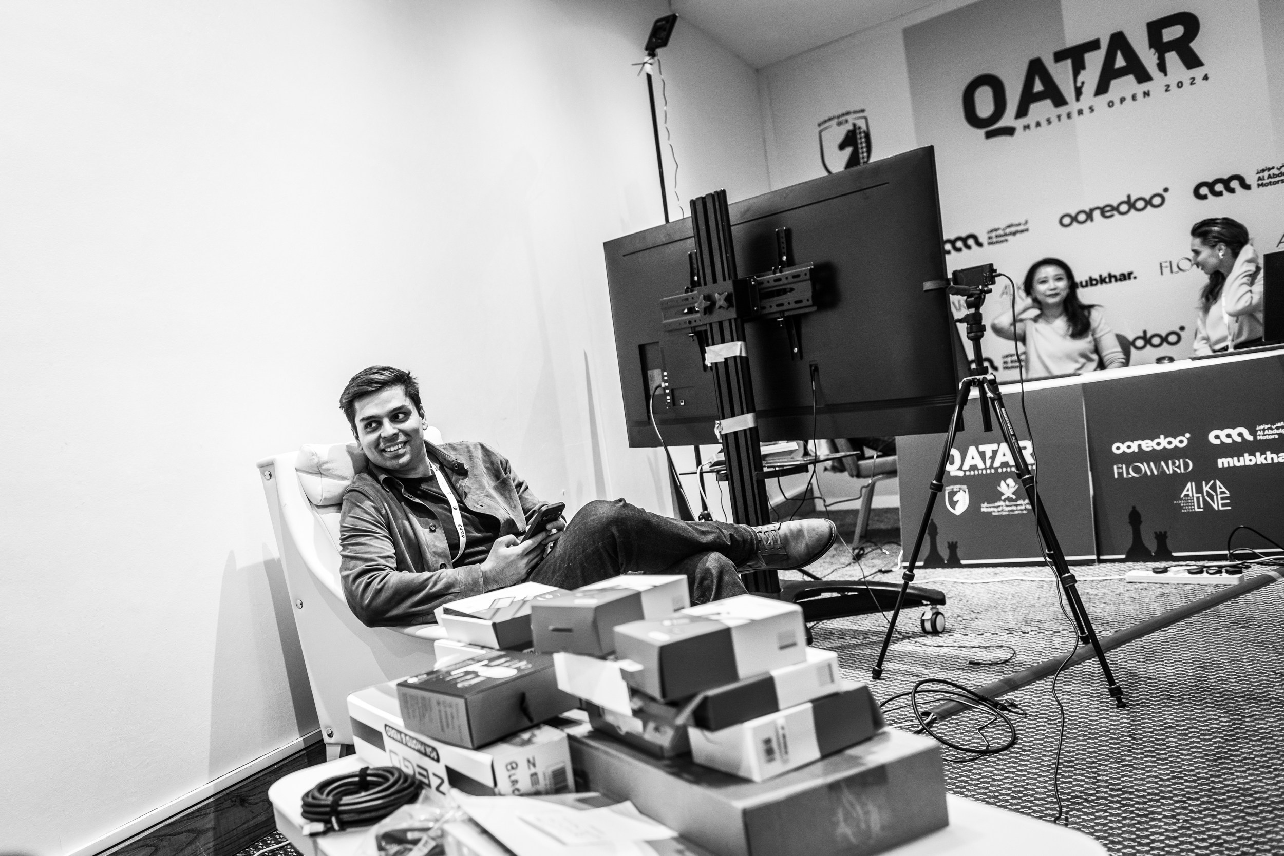 2024.12.07 Qatar Masters Open 2024 — Round5. Фотограф Анна Штурман (репортажная съёмка любых событий и мероприятий) Anna Shtourman photographer