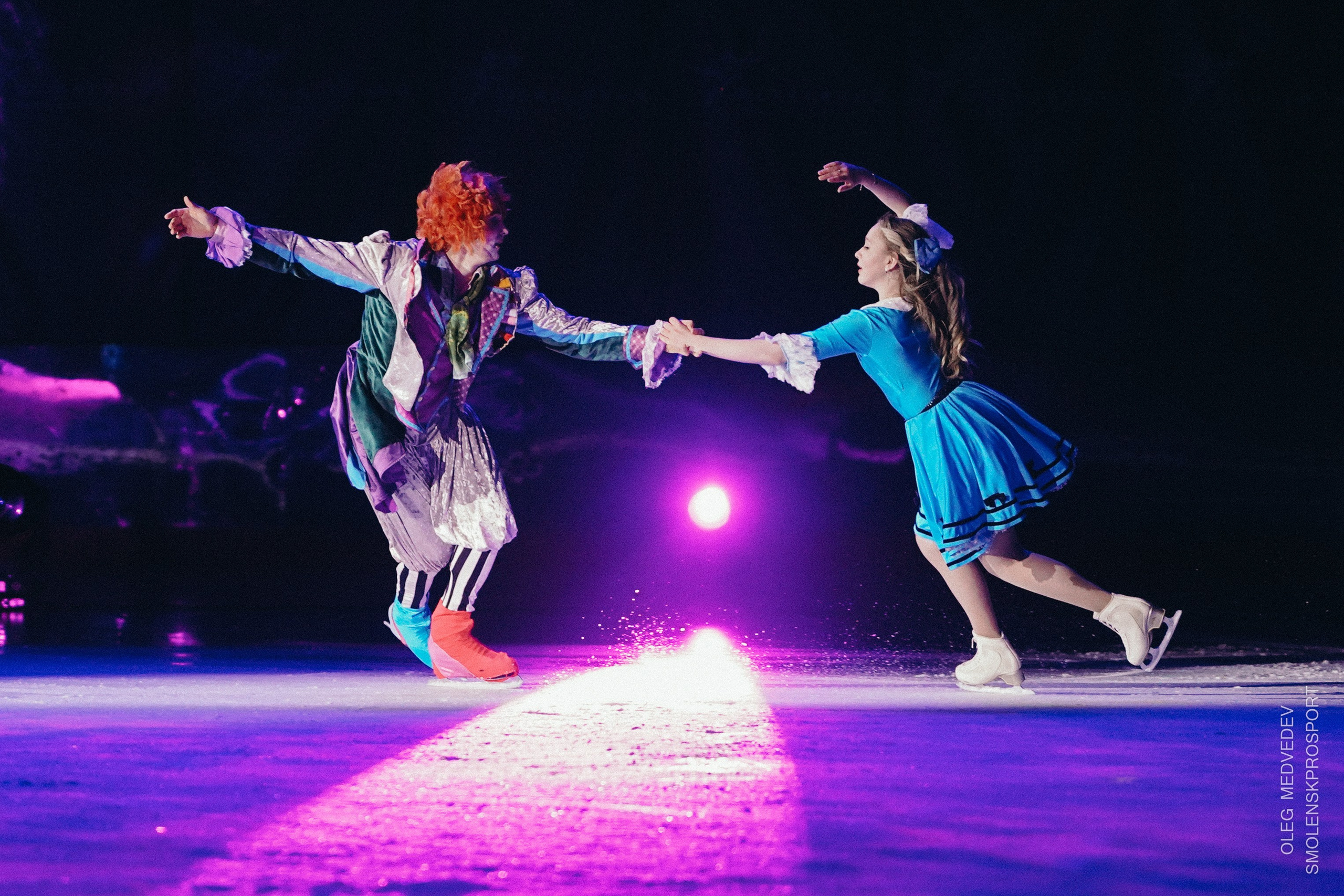 Алиса в стране чудес шоу на льду. Спортивный фотограф Олег Медведев | prosport67 | Смоленск