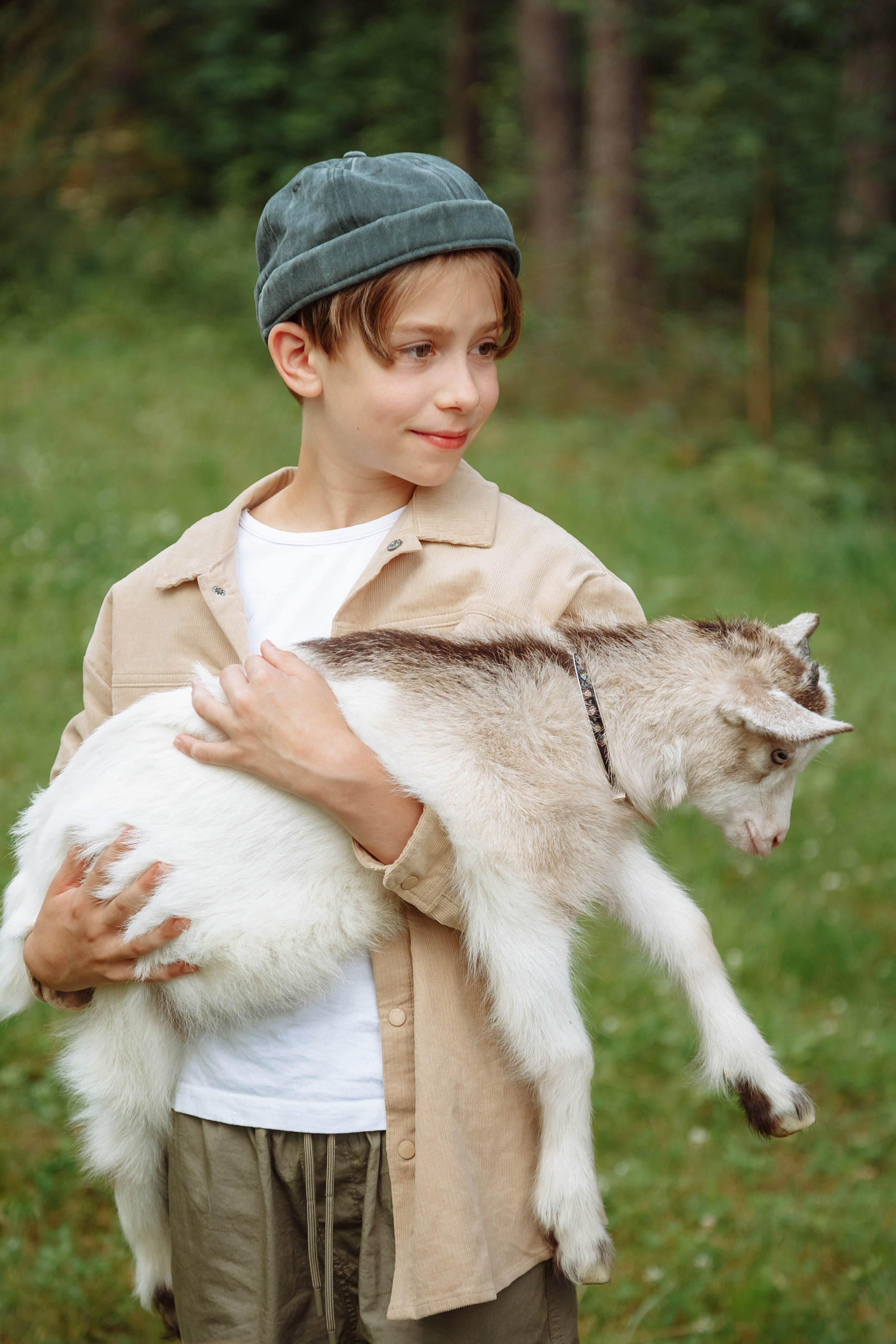 С козлятами. Семейный фотограф Любовь Саркеева