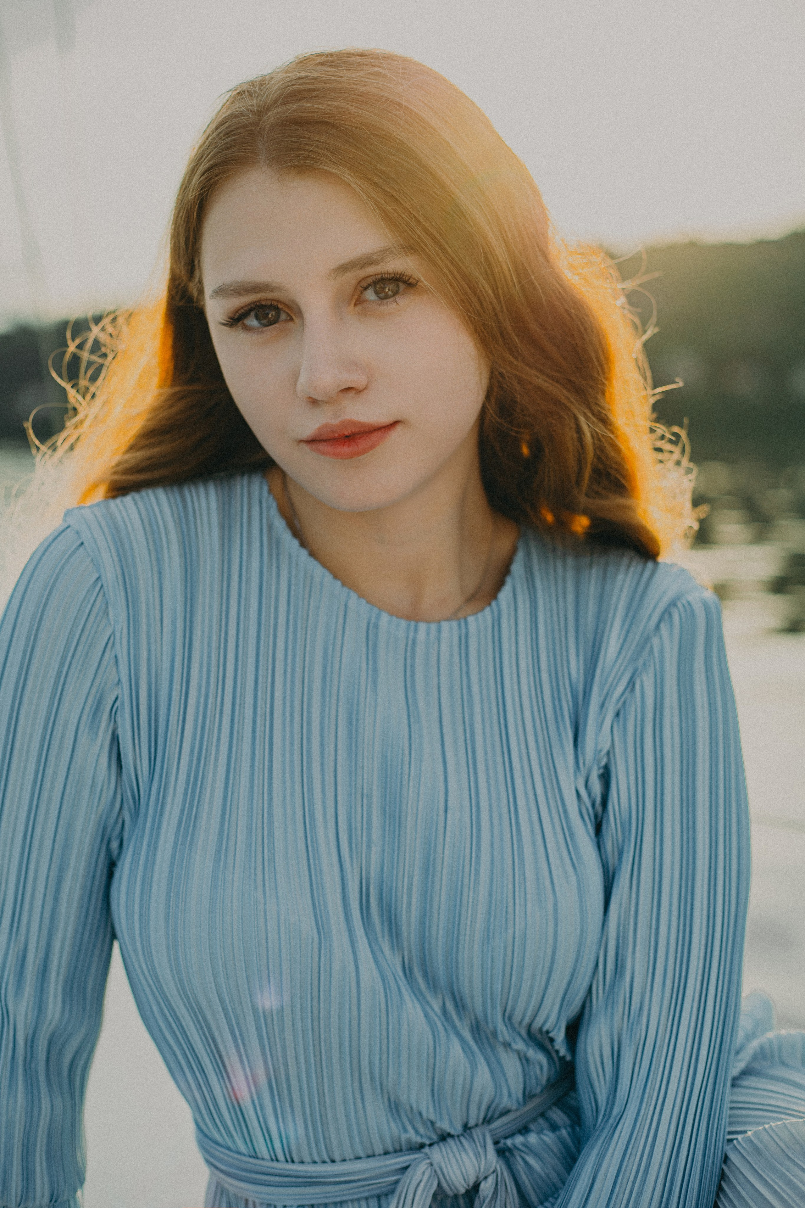 Настя летняя закатная съемка на яхте. Портретный и семейный фотограф в Саратове Елена Шустова