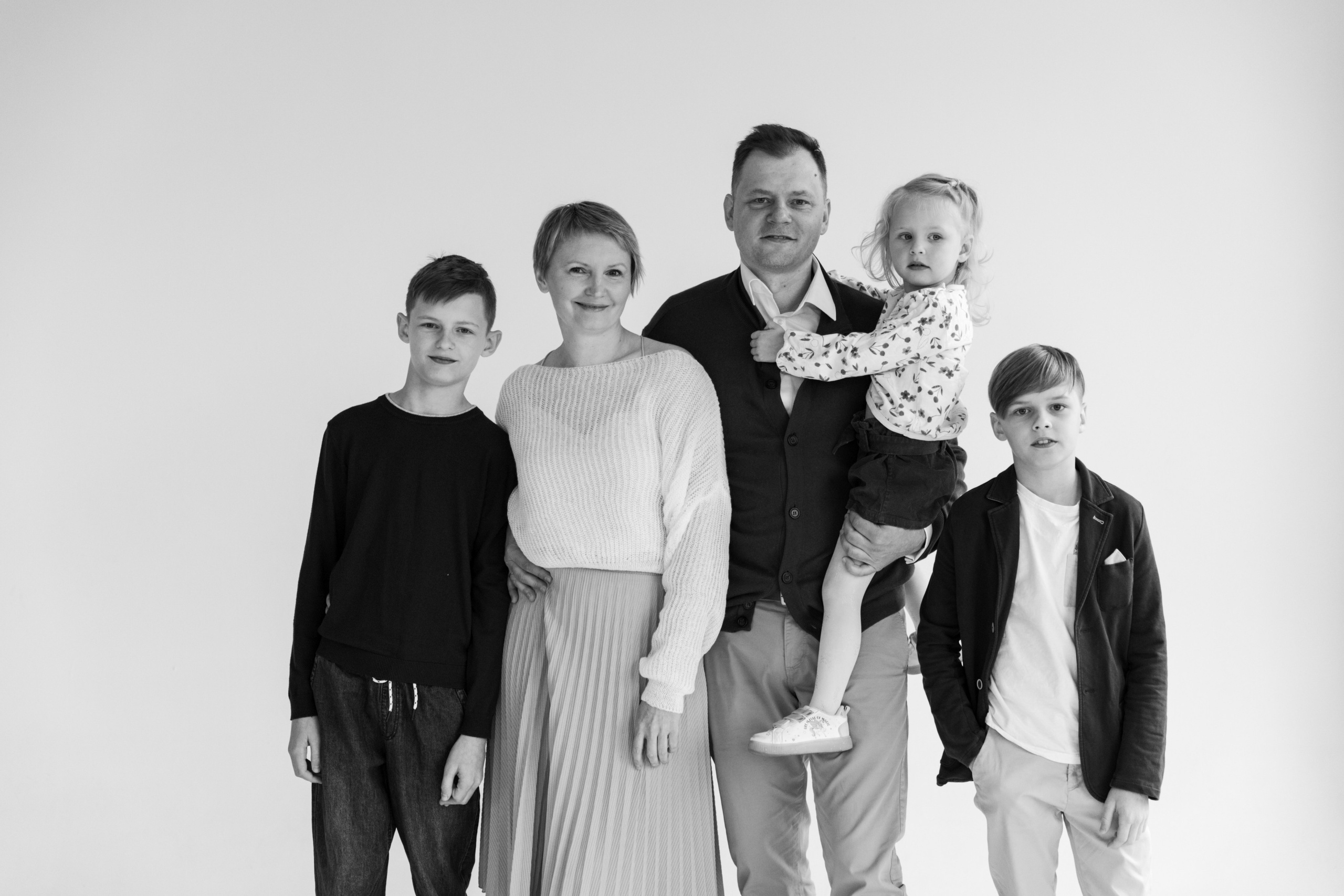 Дружная семья. Фотограф Москва и МО Анастасия Пясковская