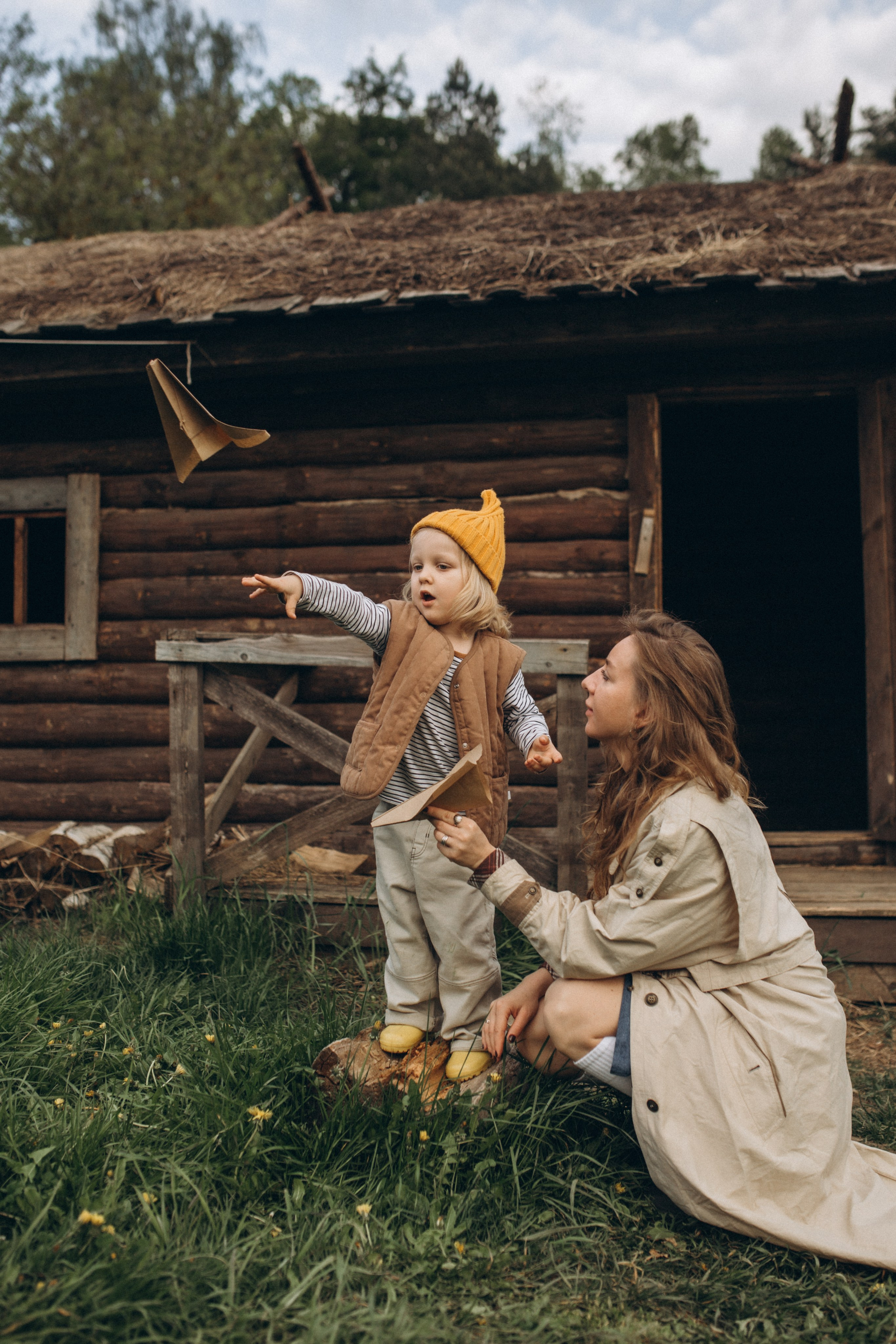 Семейная съемка на улице. Семейный и детский фотограф в Москве Антонина Смирнова