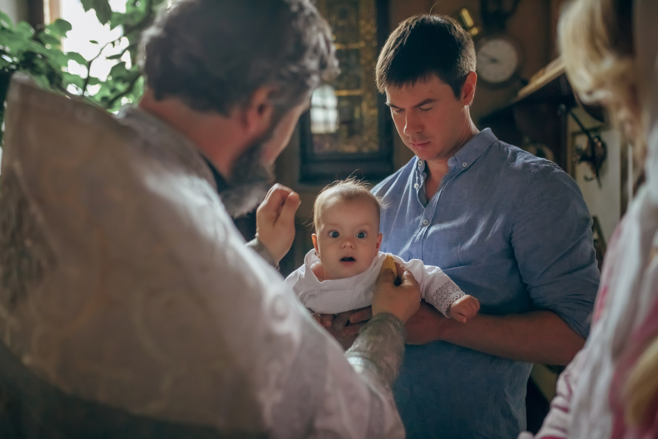 Крещение Бориса. Фотограф на Крещение, семейный фотограф в Москве